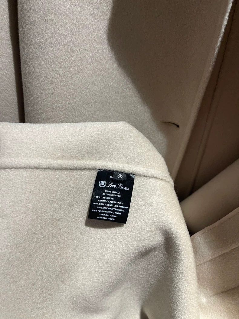 Loro Piana LORO PIANA Shape pleated pure cashmere coat Size XS / US 0-2 / IT 36-38 - 9 Thumbnail