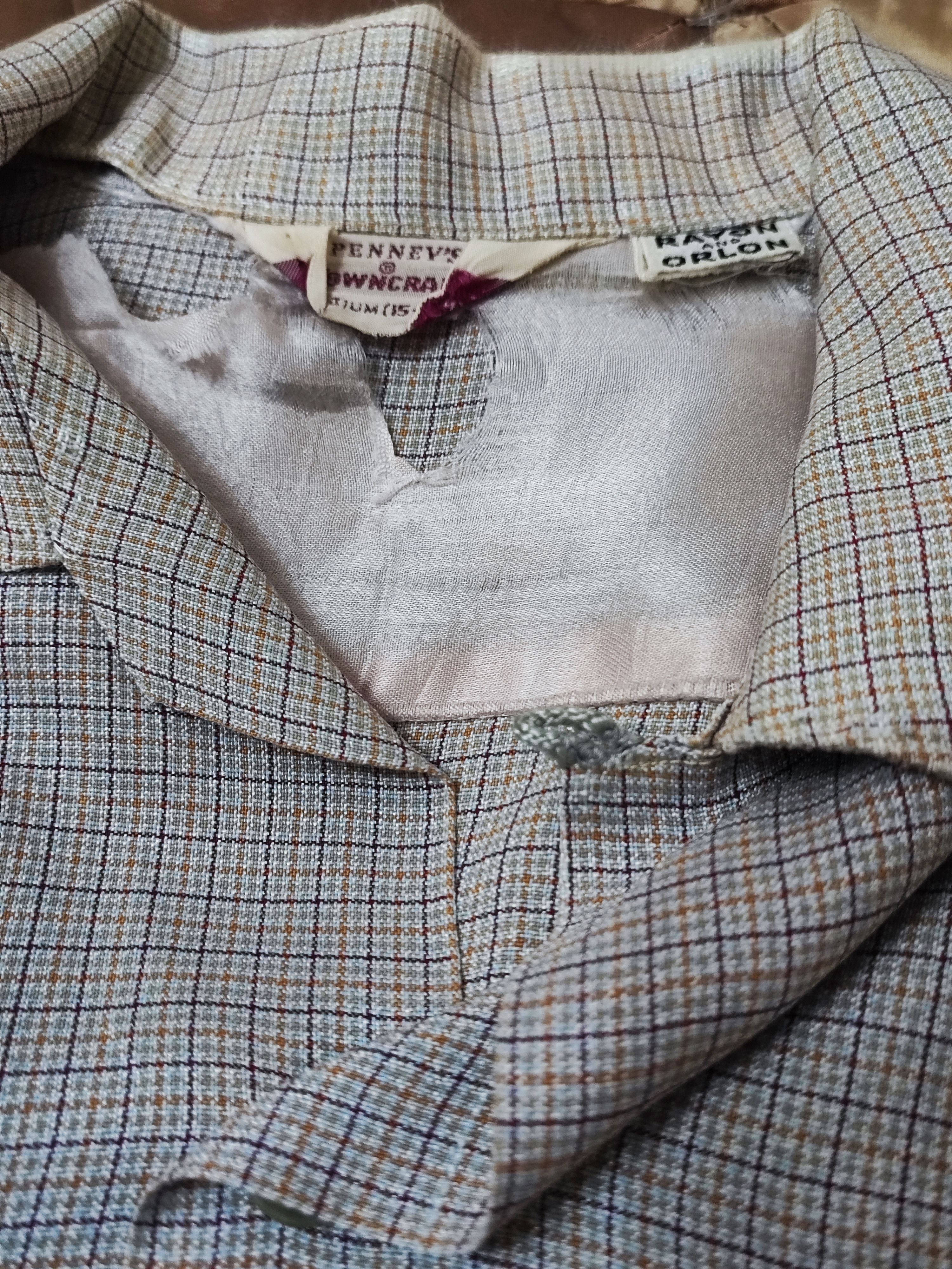 Vintage True Vintage Towncraft Distressed 50's Rayon Flip pocket Size US M / EU 48-50 / 2 - 6 Thumbnail