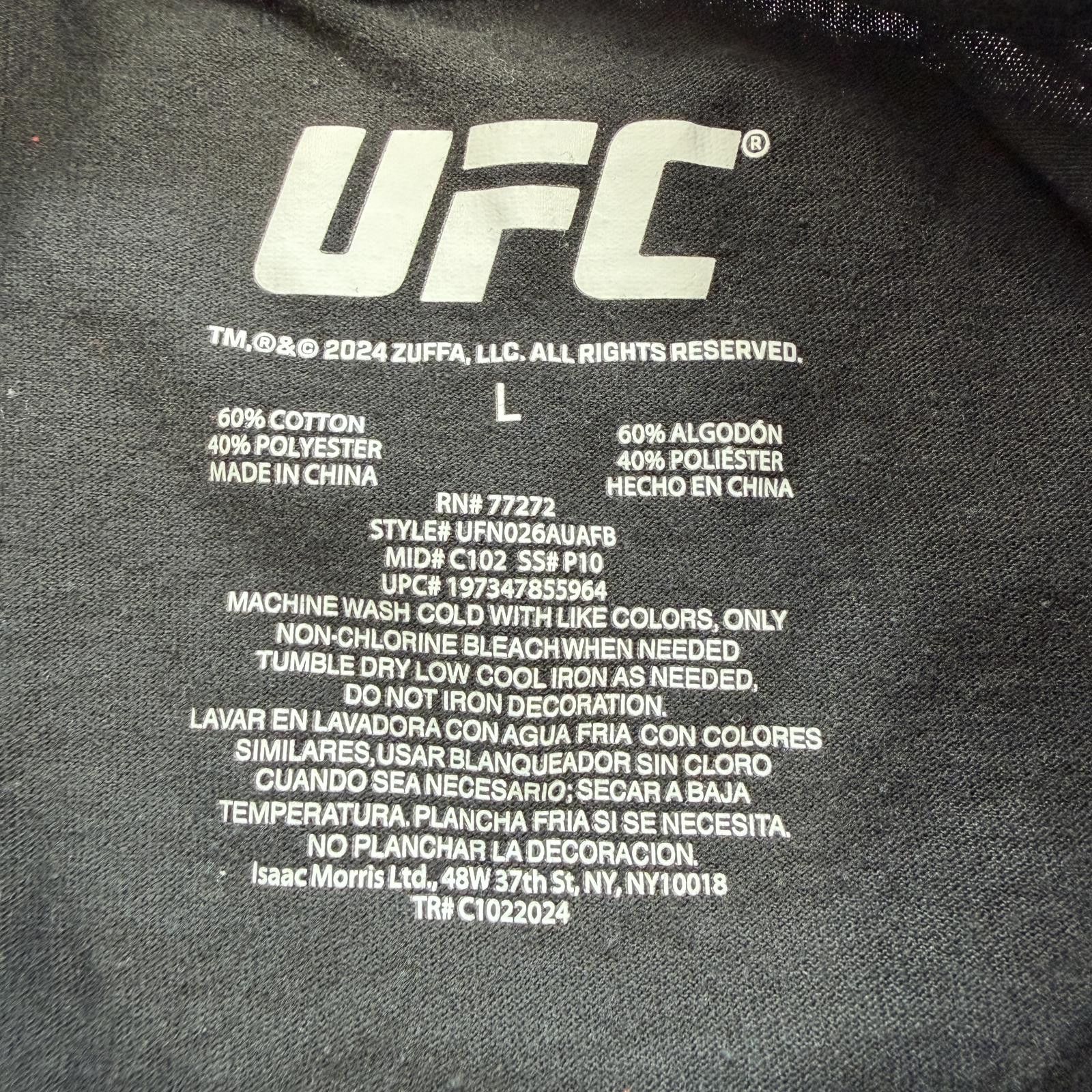 UFC UFC Sean O'Malley Bantamweight Champ T Shirt Black L MMA Size US L / EU 52-54 / 3 - 4 Thumbnail