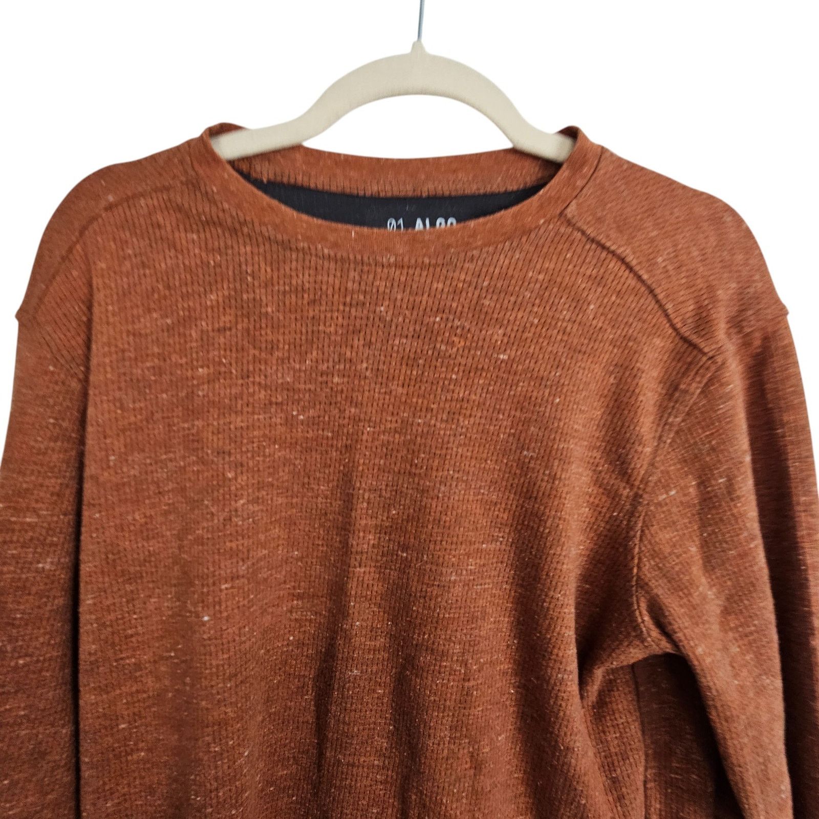 Aldo 01.Algo Mens Crewneck Shirt M Performance Stretch Athletic Size US M / EU 48-50 / 2 - 2 Thumbnail