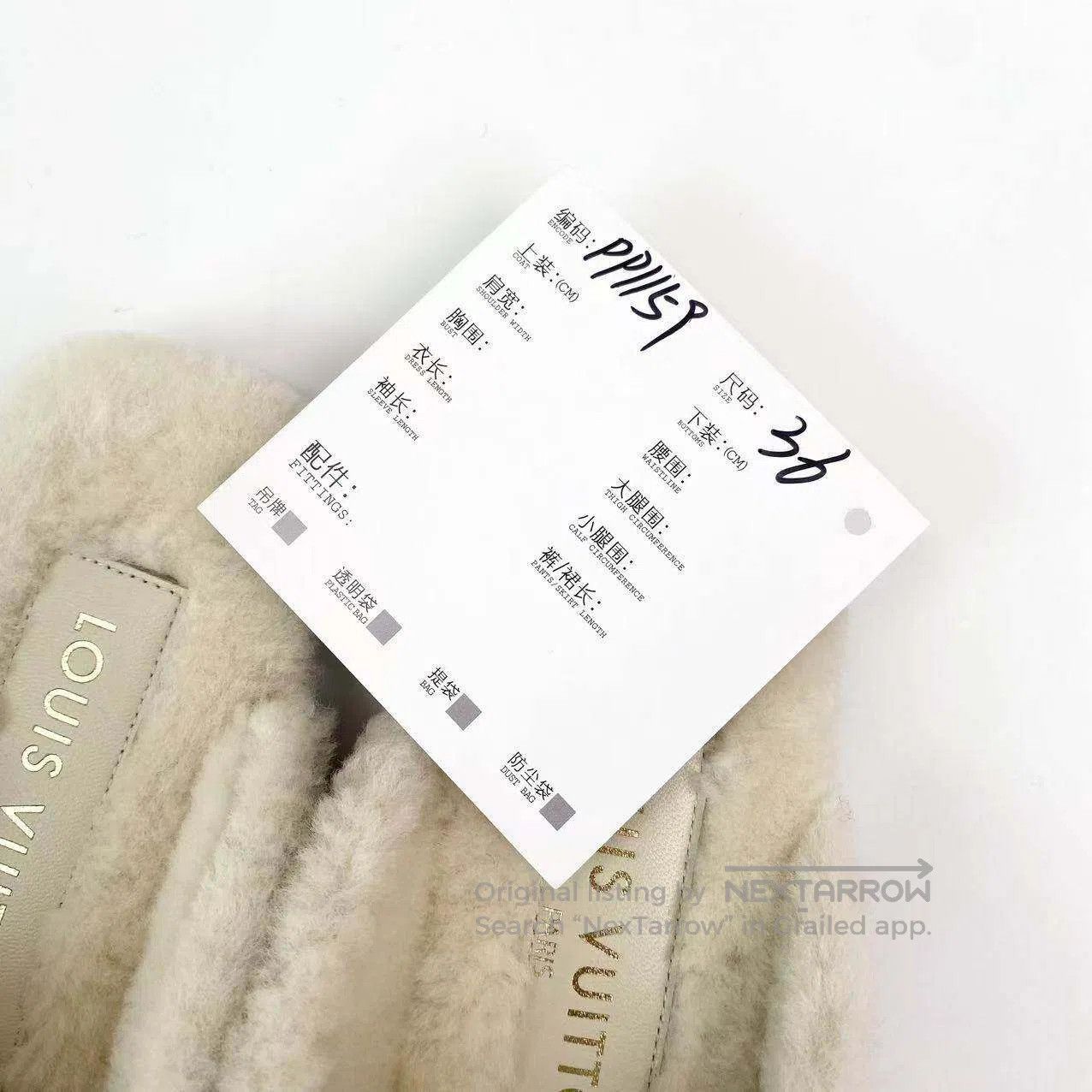 Louis Vuitton Louis Vuitton Gold label logo suede round toe half slip| Size US 5.5 / IT 35.5 - 8 Thumbnail