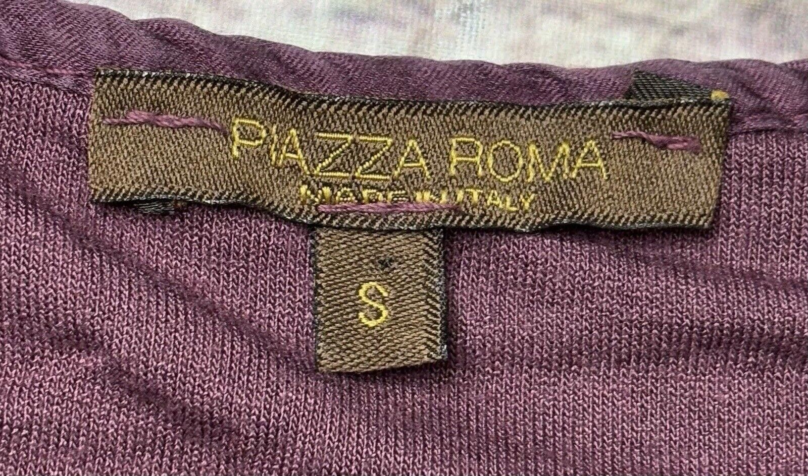 Other Piazza Roma Top Women's Small Silk Cotton Sheer Shell Italy Size S / US 4 / IT 40 - 2 Thumbnail
