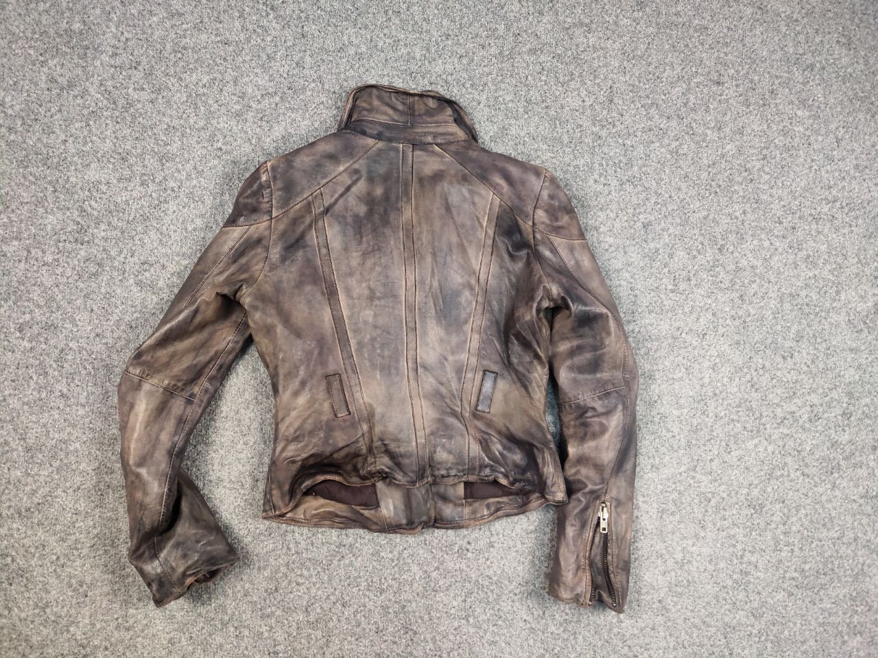 Muubaa Muubaa Designer Dyed Lamb leather Rider Biker Jacket Size M / US 6-8 / IT 42-44 - 14 Thumbnail