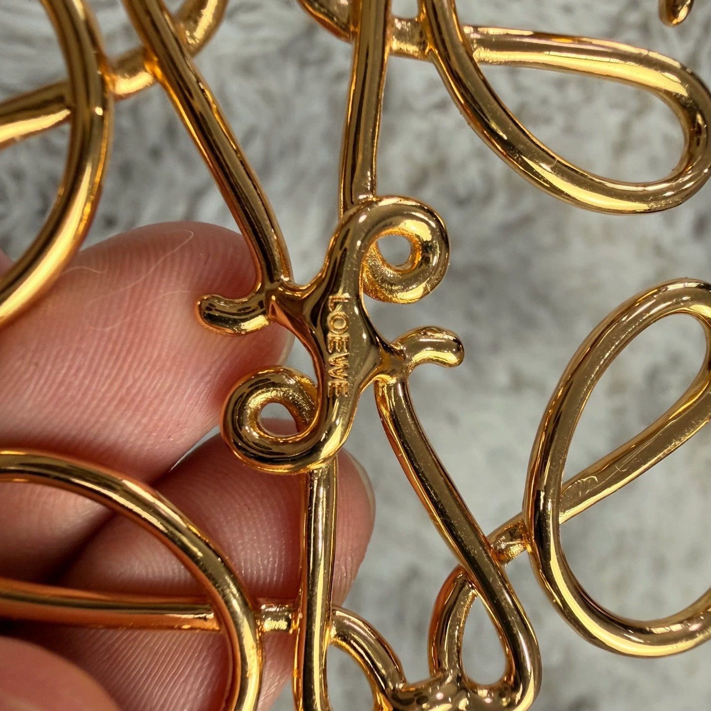 Loewe loewe brass formal suit brooch Size ONE SIZE - 3 Thumbnail
