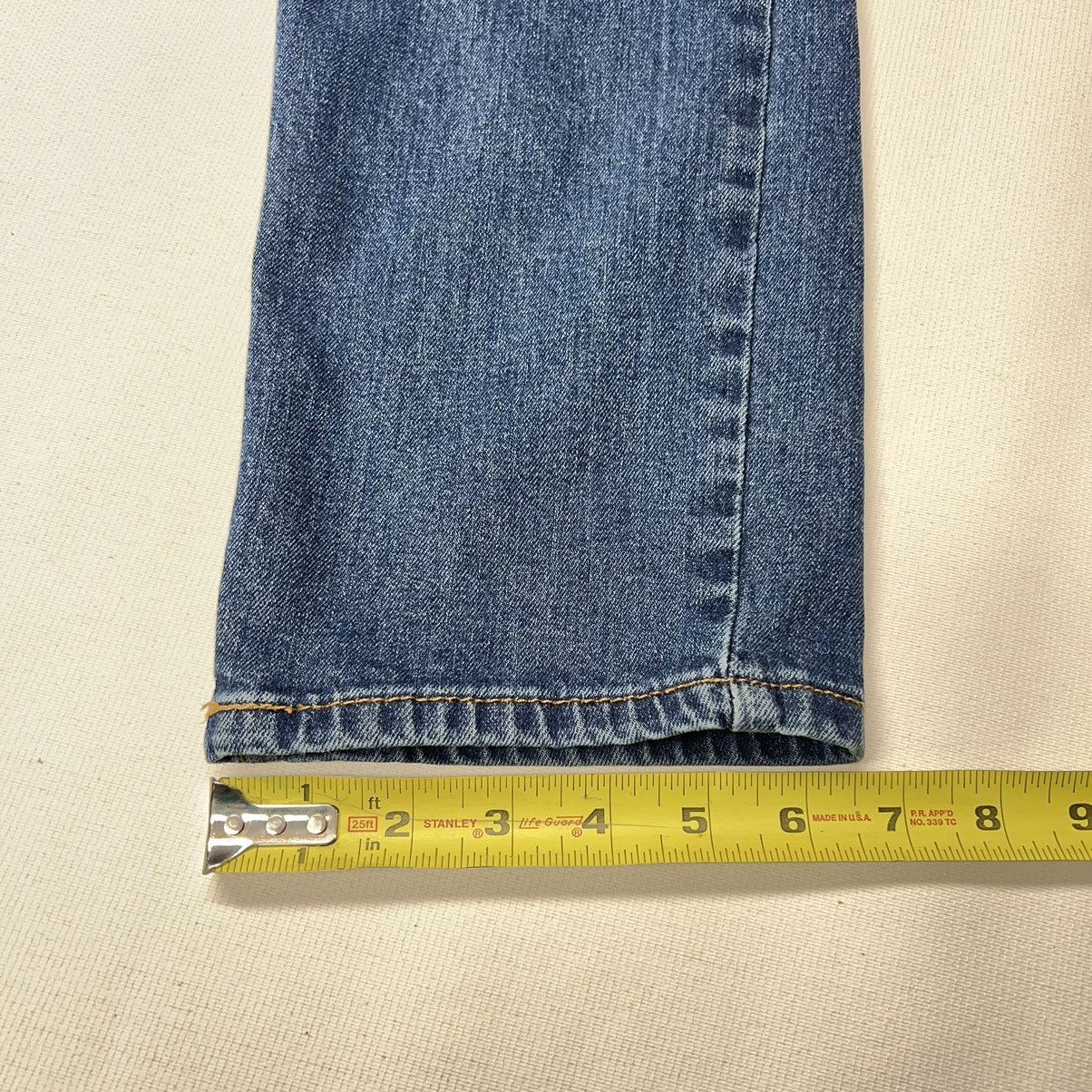 Levi's Levis Premium 511 Jeans Slim Fit Denim Blue Faded Washed Size US 34 / EU 50 - 16 Thumbnail