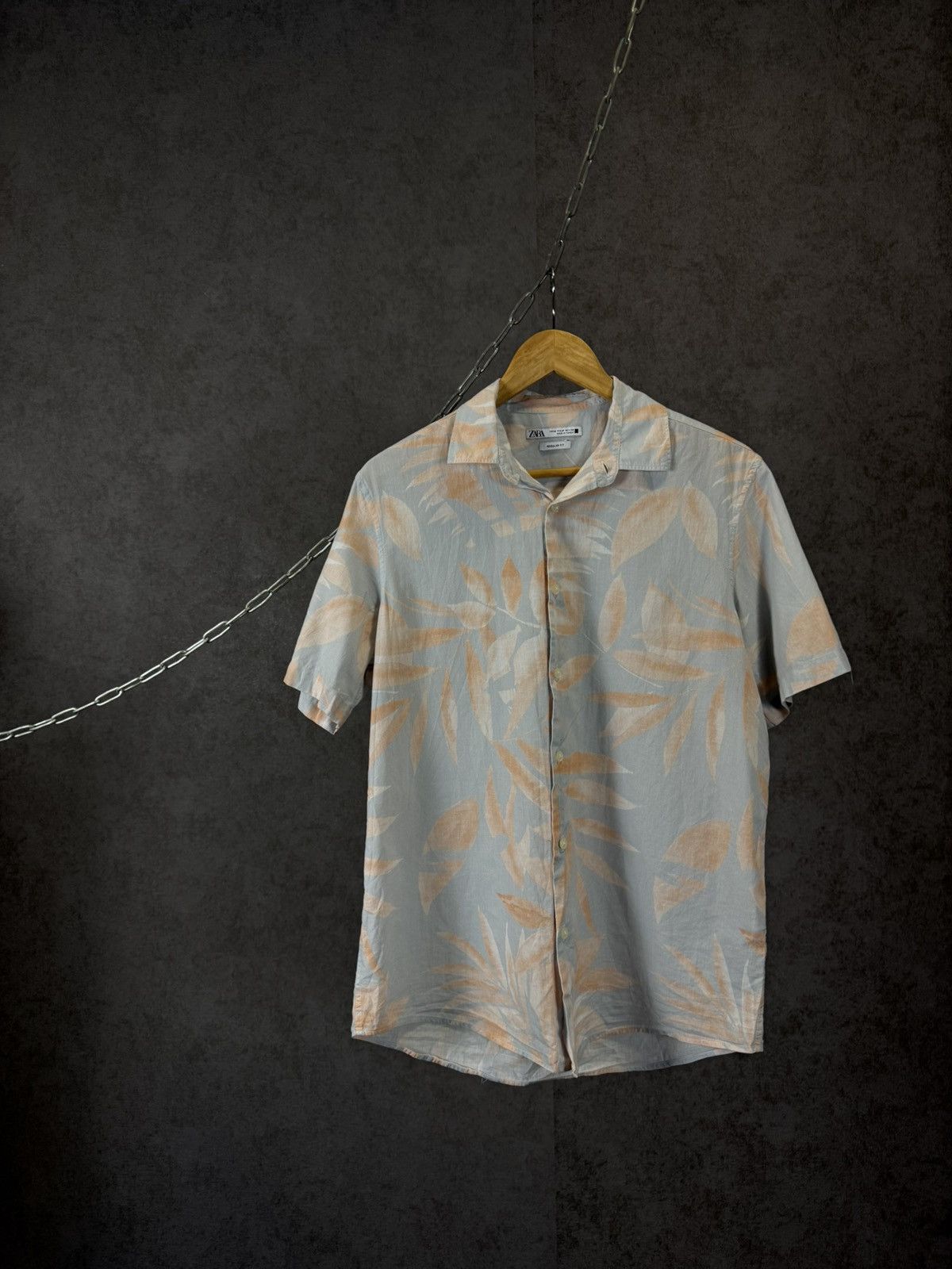 Zara Zara Man art Hawaiian shirt Size US M / EU 48-50 / 2 - 1 Thumbnail
