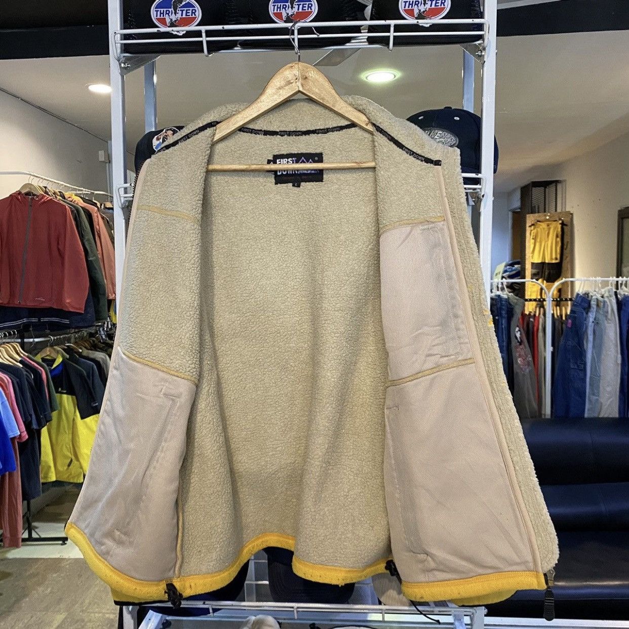 First Down USA Fleece Zipper Sweater