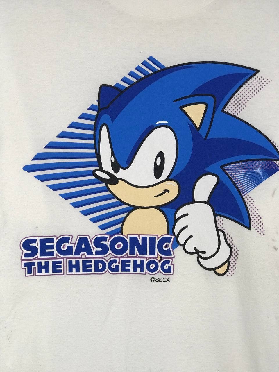 Vintage Vintage rare Sega Sonic the hedgehog Size US L / EU 52-54 / 3 - 4 Thumbnail