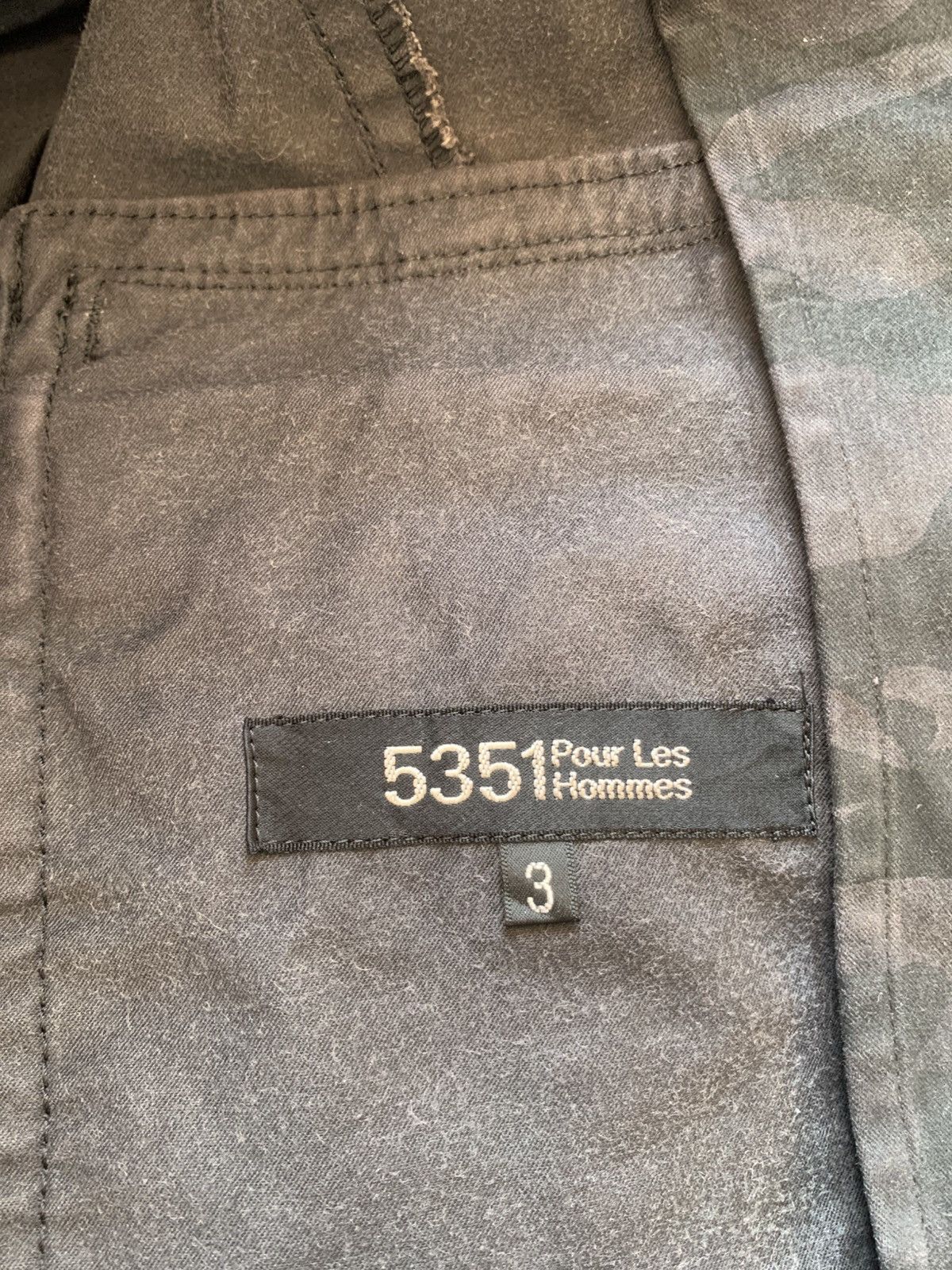 5351 POUR LES HOMMES 5351 Pour Les Hommes Camo Military Jacket Japan Streetwear Size US L / EU 52-54 / 3 - 5 Thumbnail