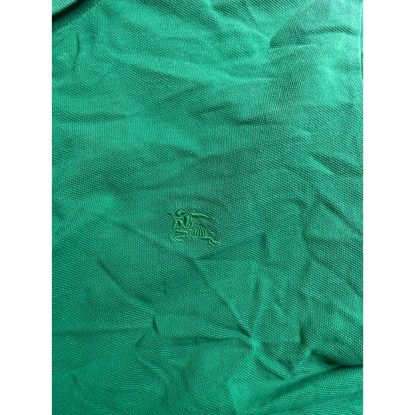 Burberry Burberry Green Polo Size US XL / EU 56 / 4 - 4 Thumbnail