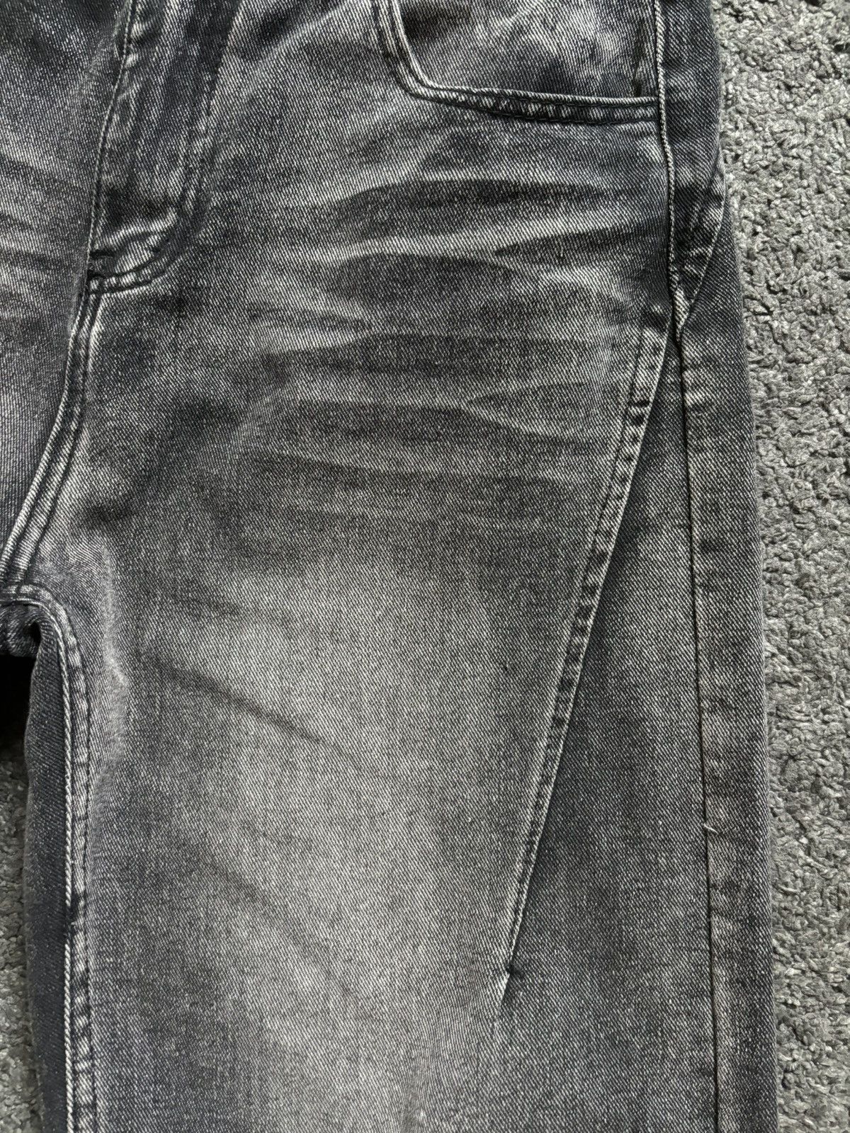 Jean × Vintage Gray wavy baggy jeans oversized vintage denim Size US 30 / EU 46 - 6 Thumbnail