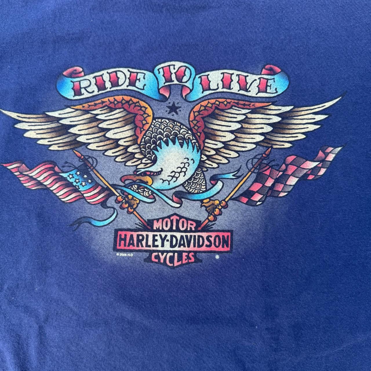 Harley Davidson Y2K Harley Davidson Tee Size US XL / EU 56 / 4 - 4 Thumbnail