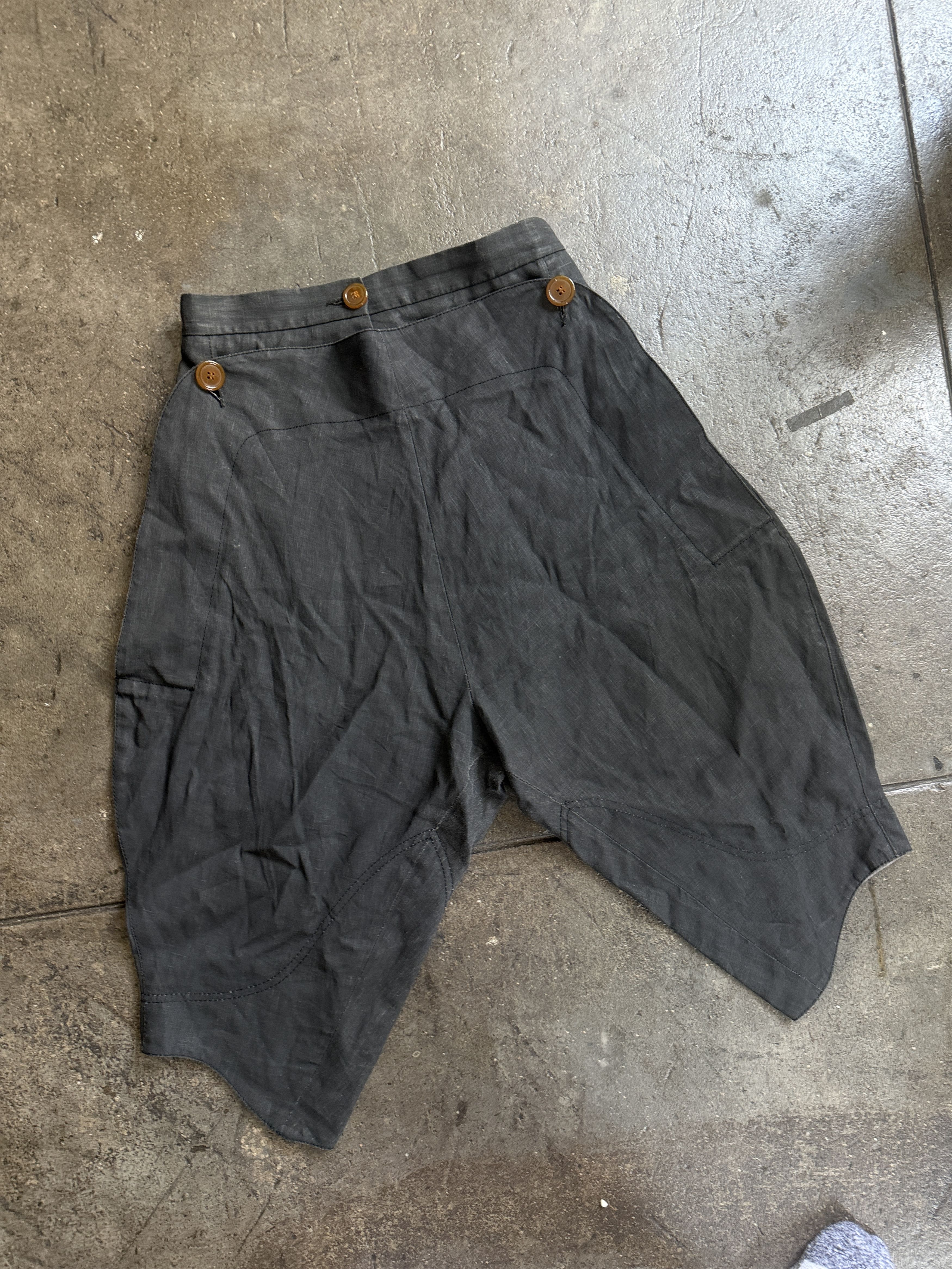 Vivienne Westwood Red Label 2016 Multi Option Linen Short Size 27" / US 4 / IT 40 - 7 Thumbnail
