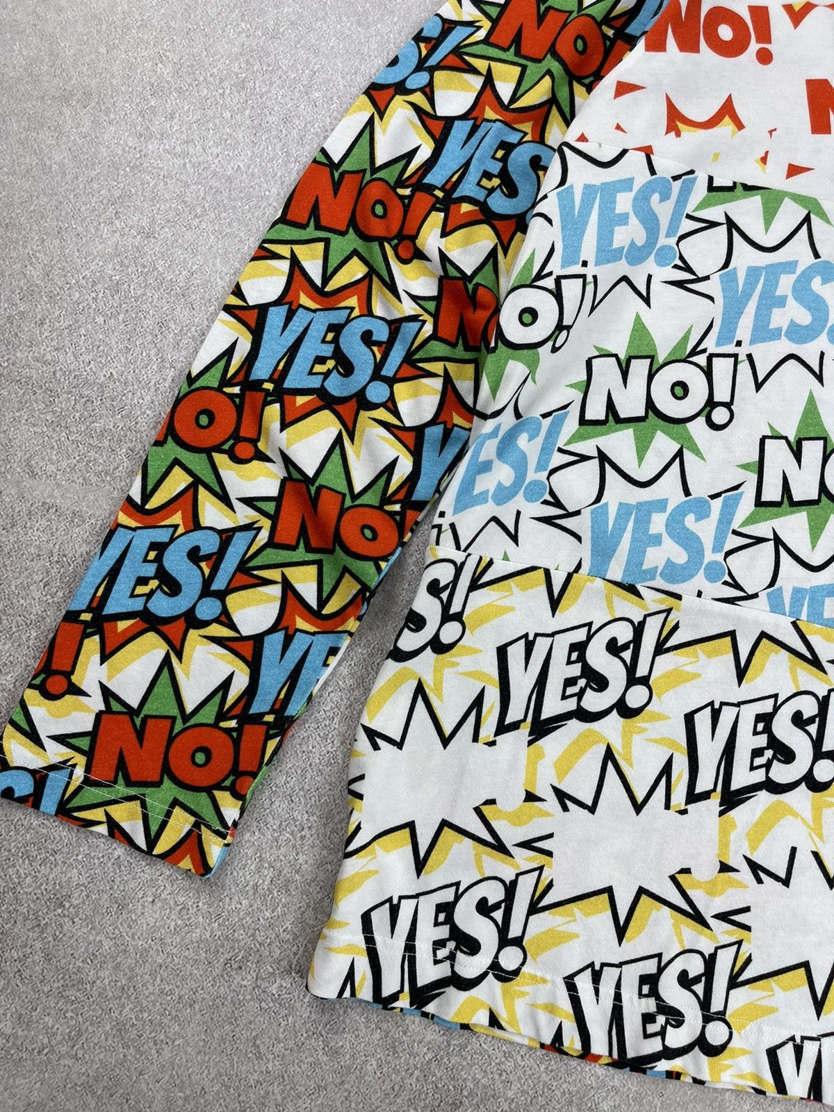 Comme des Garcons × Comme des Garcons SHIRT × Japanese Brand Comme des Garcons Shirt Comic Graphic Long Sleeve Size M Size US M / EU 48-50 / 2 - 3 Thumbnail