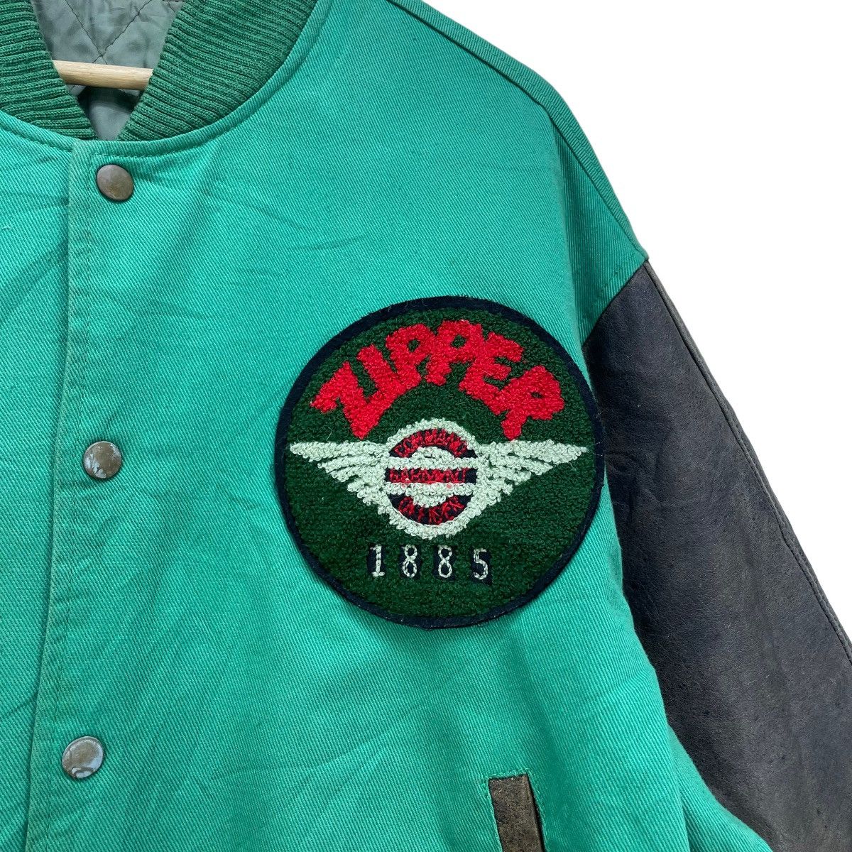 Japanese Brand Varsity Zipper Commano Garment Officer 1885 Letterman Size US M / EU 48-50 / 2 - 8 Thumbnail