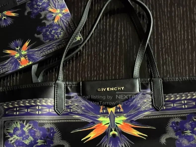 Givenchy Givenchy Printed Shopping Tote Bag in Large Size ONE SIZE - 2 Thumbnail