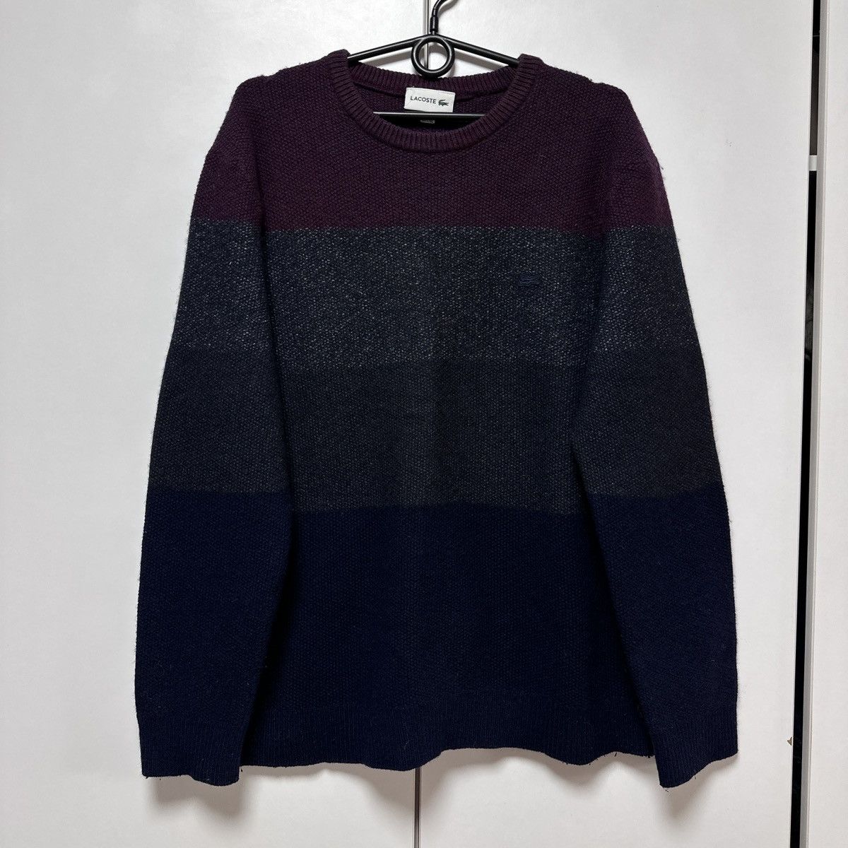 Lacoste Lacoste wool sweater Size US L / EU 52-54 / 3 - 1 Thumbnail
