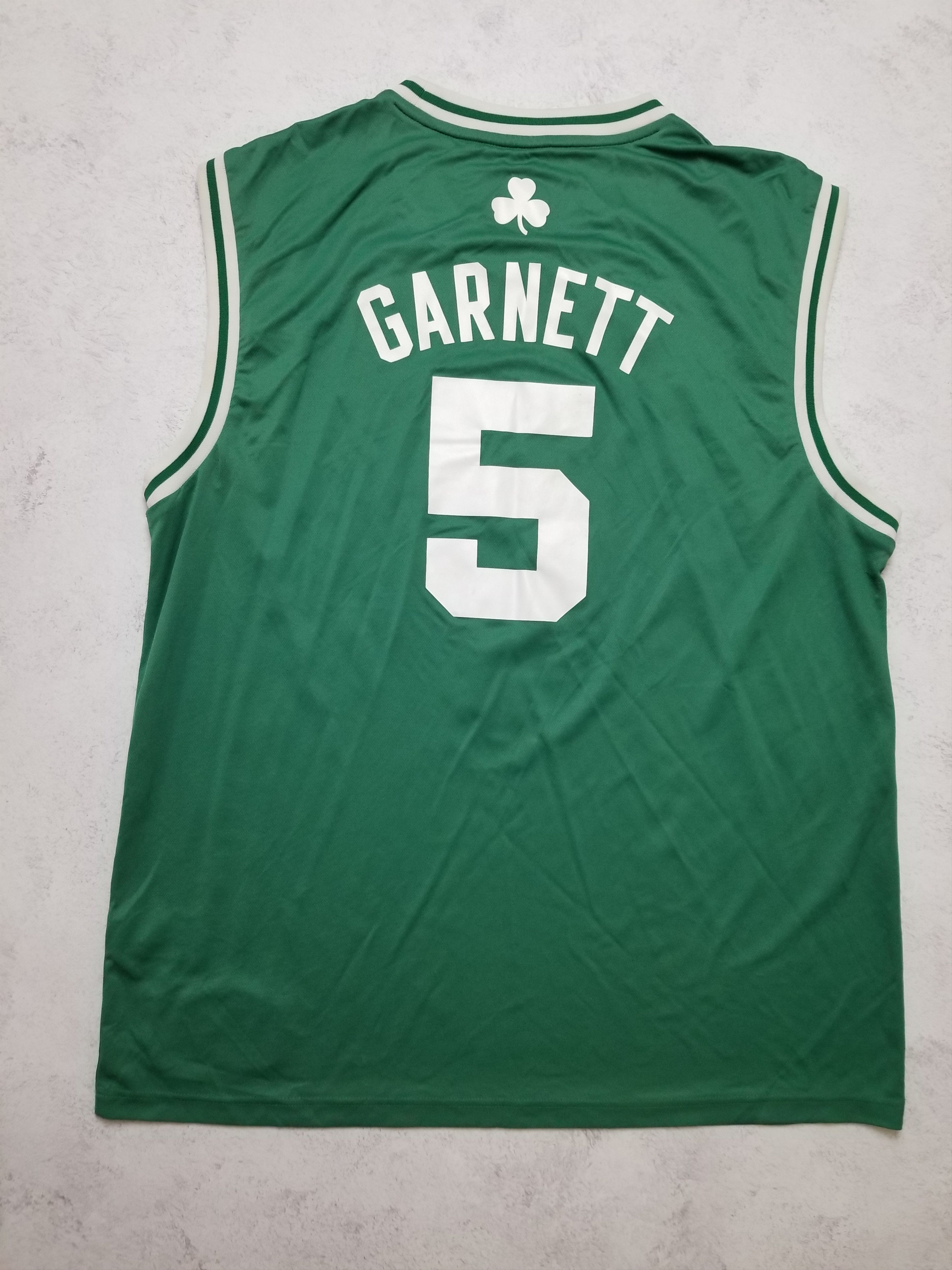 Adidas Adidas Boston Celtics #5 Kevin Garnett NBA Jersey Size US XL / EU 56 / 4 - 2 Thumbnail