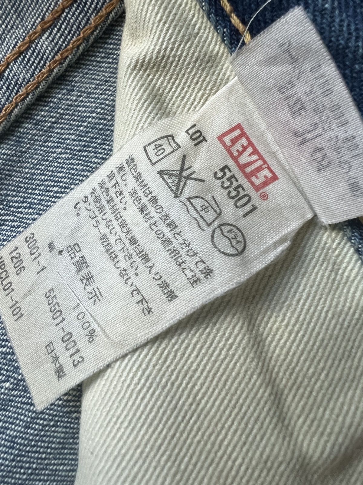 Levi's Vintage Clothing Levis Vintage Clothing LVC 55501 Selvedge Carpenter Jeans Size US 31 - 15 Thumbnail