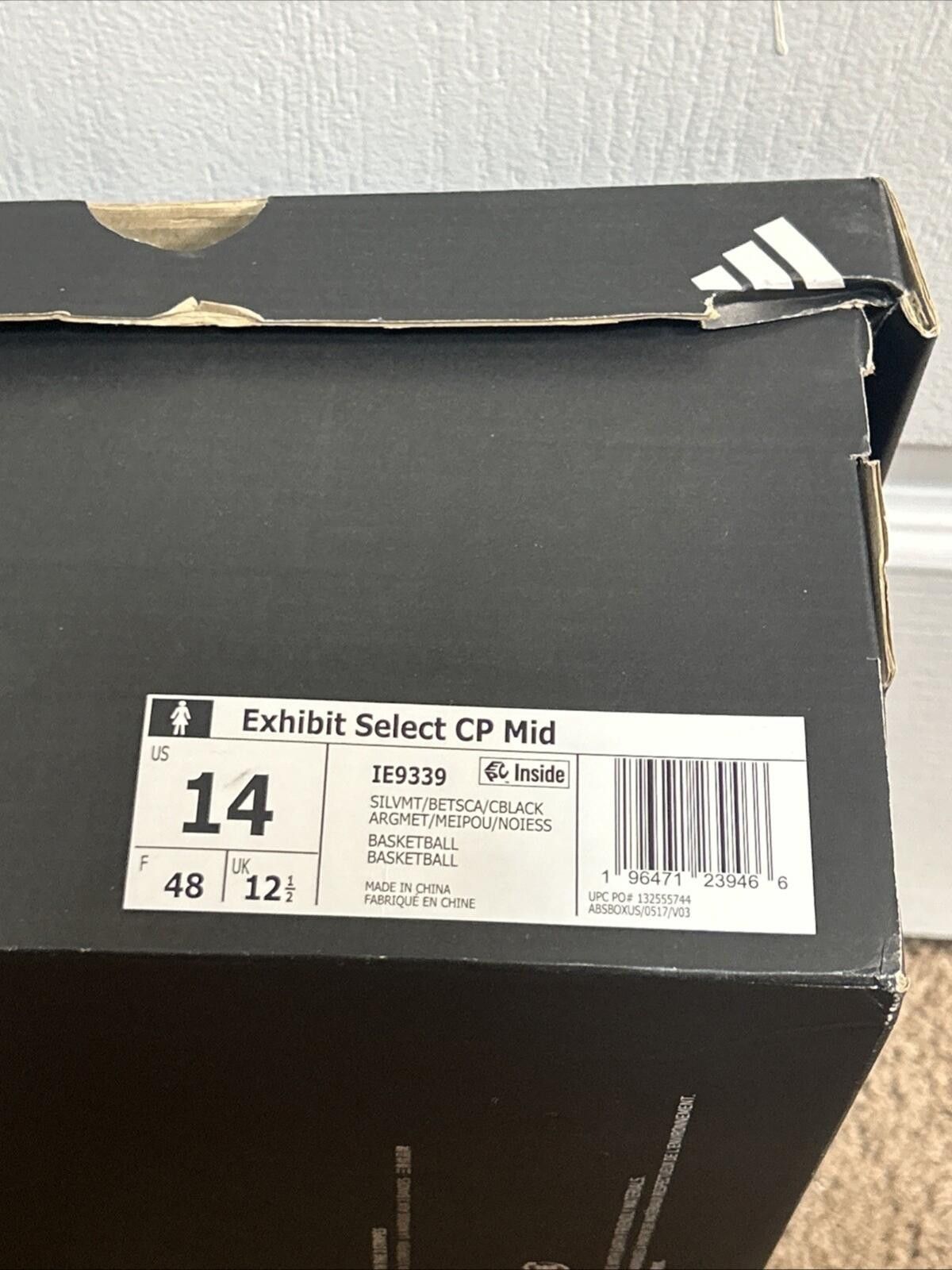 Adidas Adidas Exhibit Select CP Mid Shoes Women's Basketball Sz 14 Size US 12 / IT 42 - 9 Thumbnail