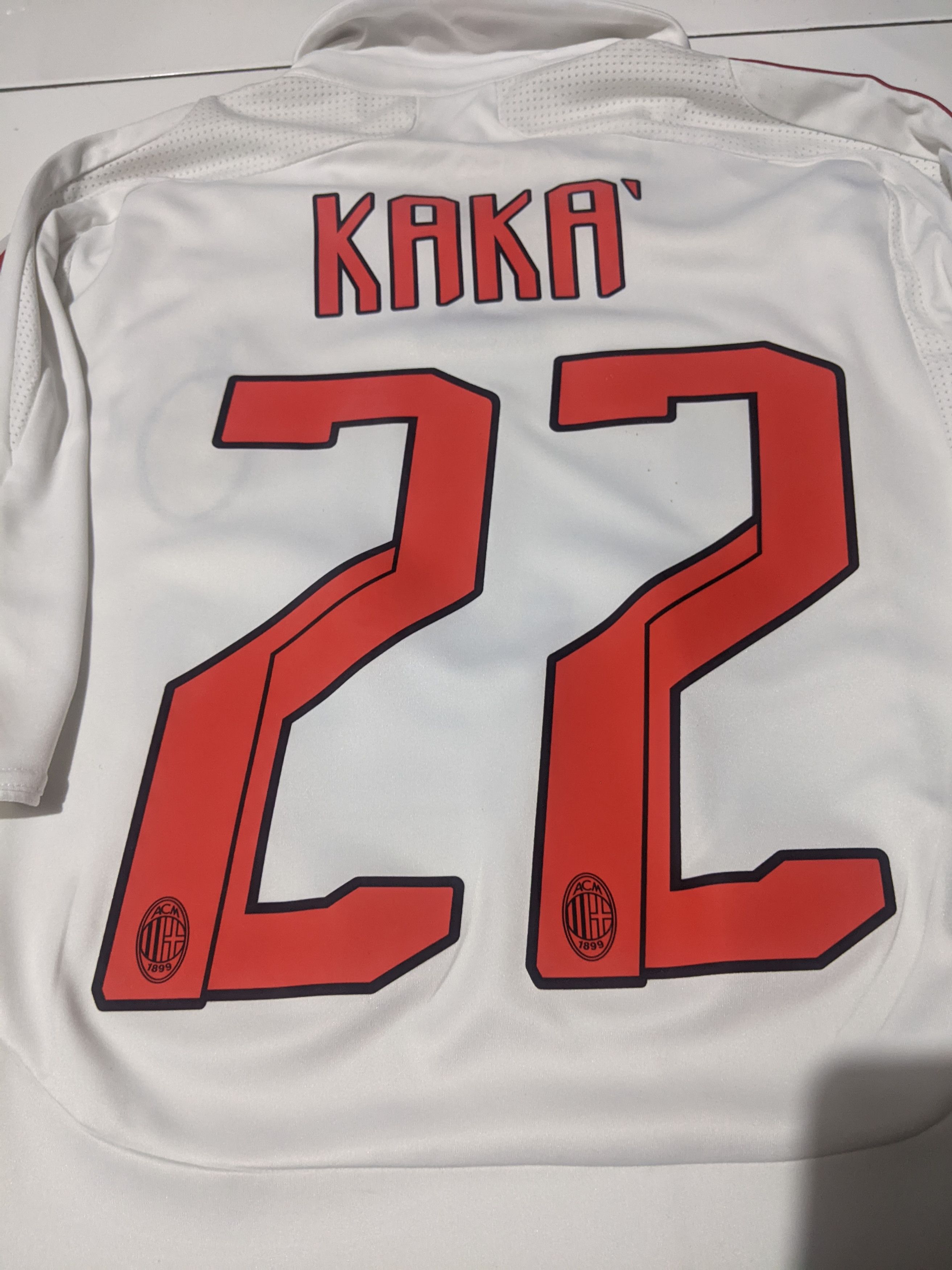 Adidas AC Milan 2007 away Jersey Kaka football shirt Size US M / EU 48-50 / 2 - 3 Thumbnail