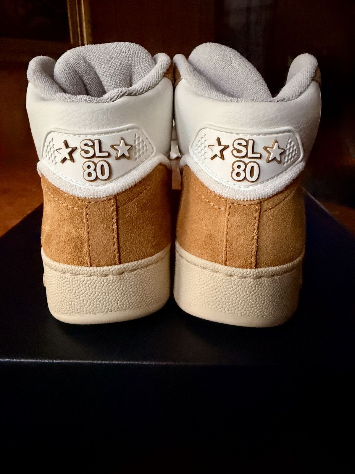 Yves Saint Laurent Saint Laurent SL/80 Sneakers White Suede Leather 39 SLP YSL Size US 9 / IT 39 - 2 Thumbnail