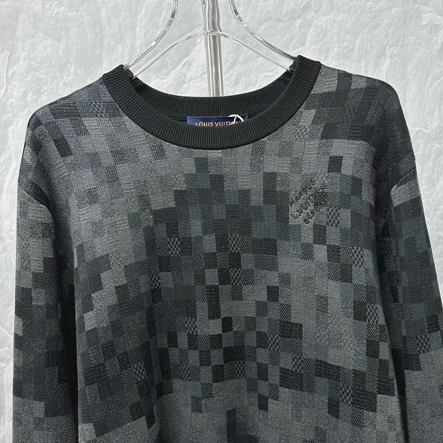 Louis Vuitton Louis Vuitton SS25 Pharrell Mosaic Embroidery Sweater Size US XL / EU 56 / 4 - 2 Thumbnail