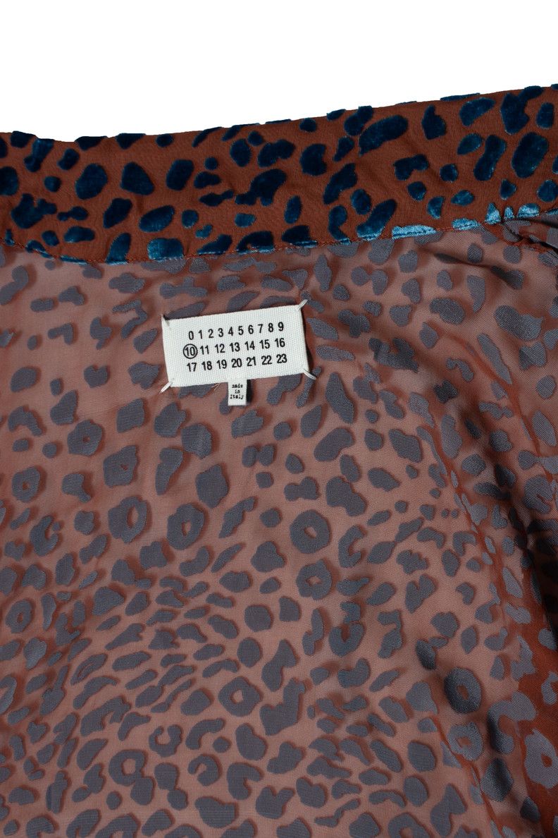 Maison Margiela Maison Margiela, SS2019 Devore leopard shirt Size US L / EU 52-54 / 3 - 7 Thumbnail