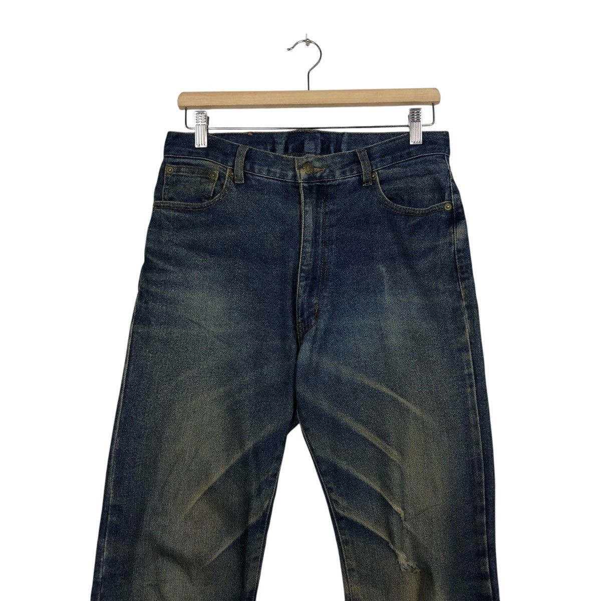 Japanese Brand × Vintage 📌Vintage Denim Jeans Osj Biker Issey Miyake Size US 30 / EU 46 - 5 Thumbnail
