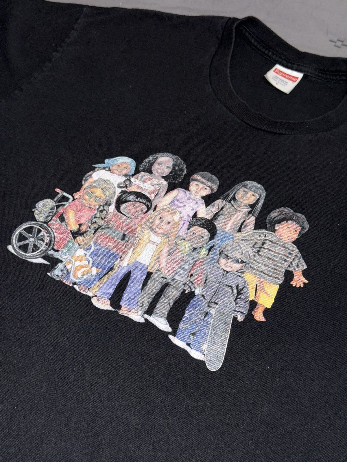 Supreme Supreme Children Tee Black Size US L / EU 52-54 / 3 - 2 Thumbnail