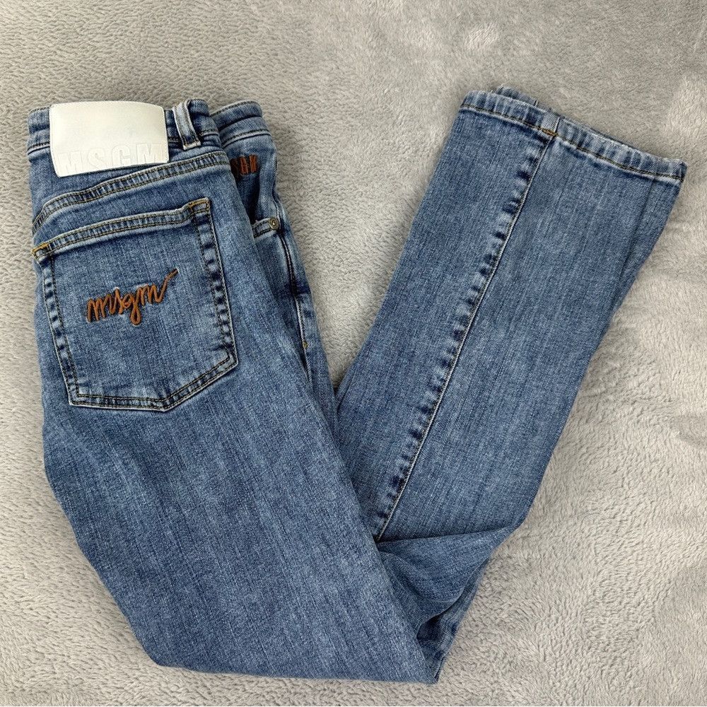 MSGM MSGM Milano Skinny Jeans Women’s Size 38 EU Short (Runs sma Size US 38 / EU 54 - 1 Thumbnail