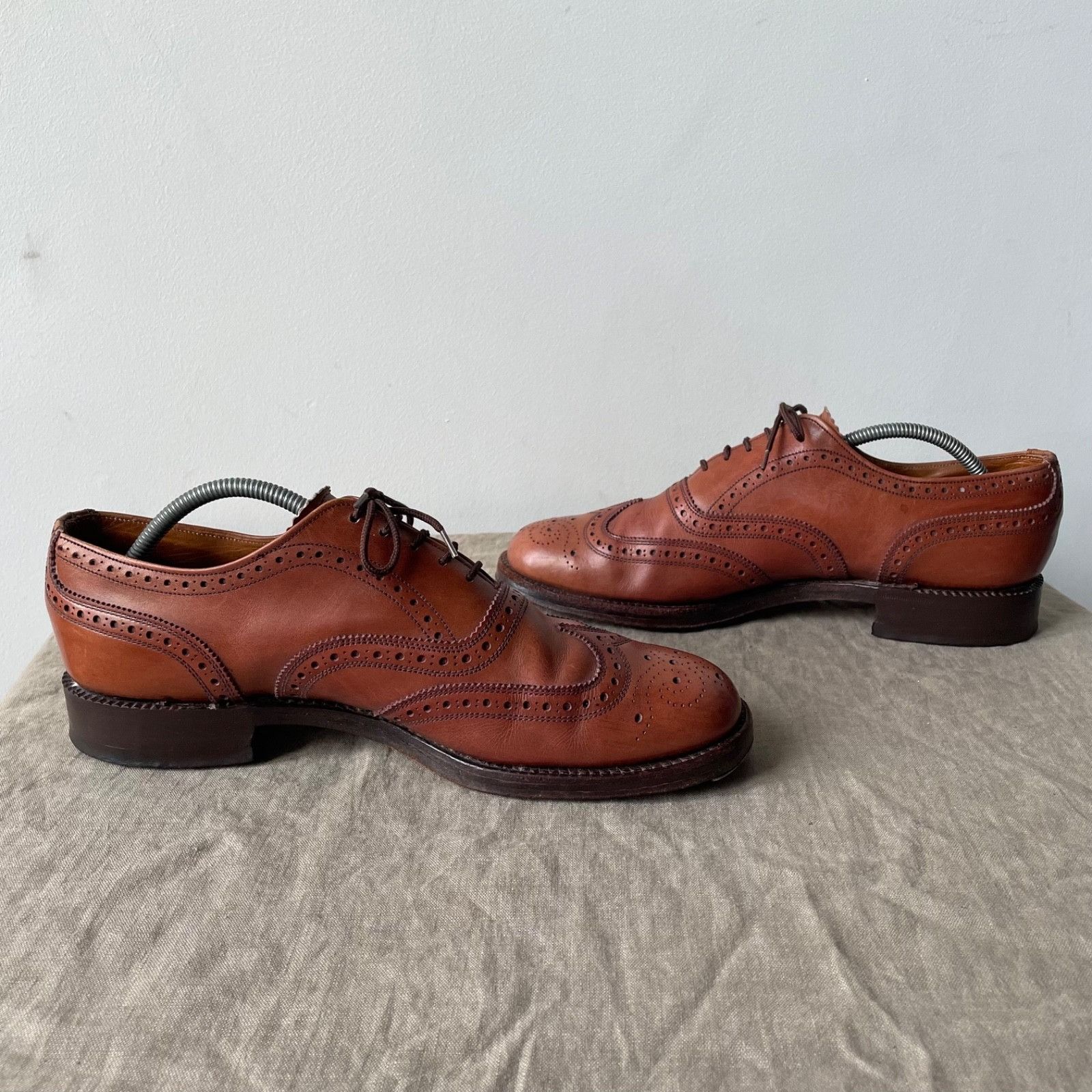 Cheaney Cheaney Avon Made in England Leather Brogues Oxford 9676AC Size US 8 / EU 41 - 3 Thumbnail
