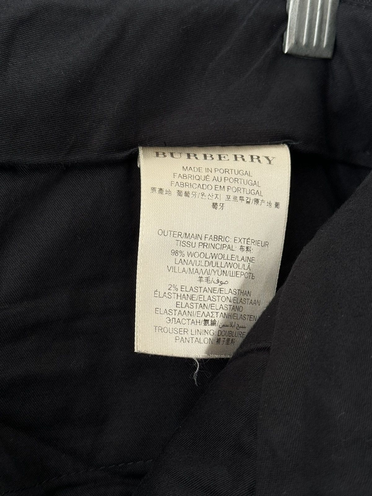Burberry Burberry London Tailored Wool Trousers Size US 32 / EU 48 - 6 Thumbnail