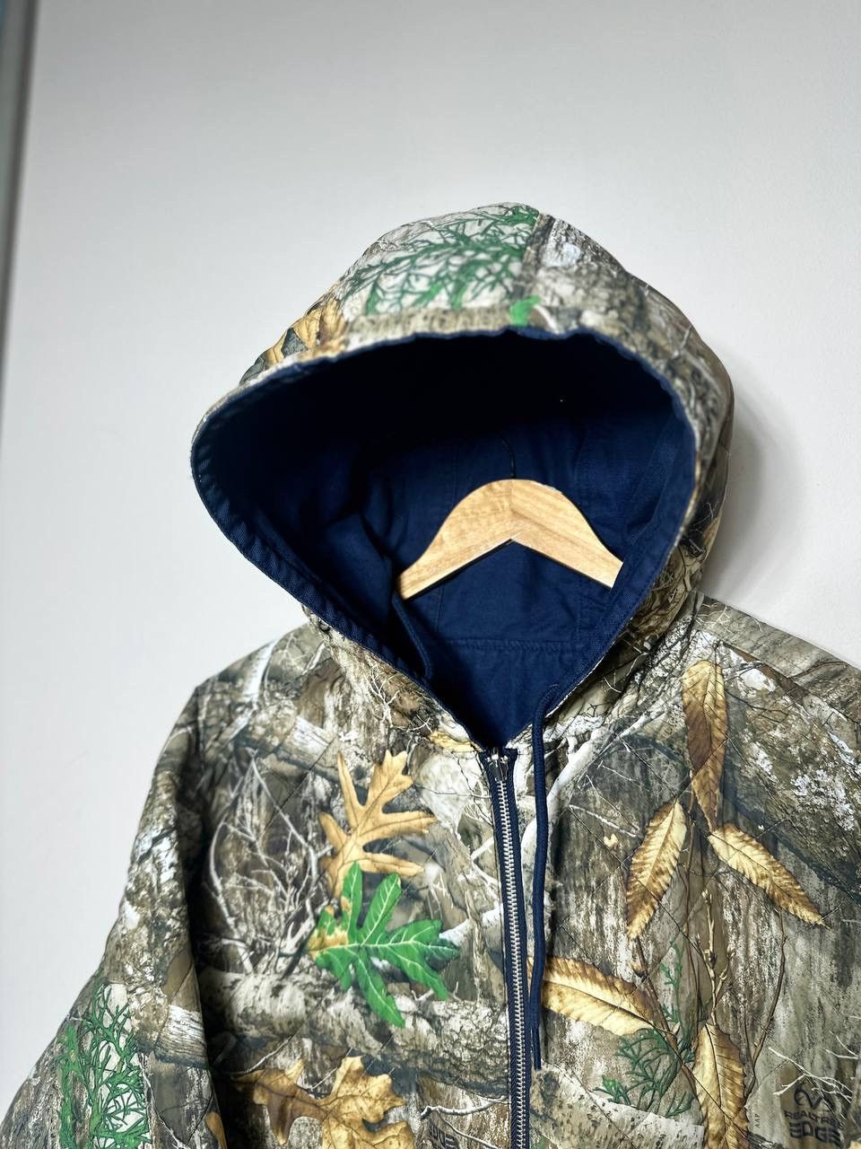 Palace Palace real tree navy reversible jacket size L Size US L / EU 52-54 / 3 - 11 Thumbnail