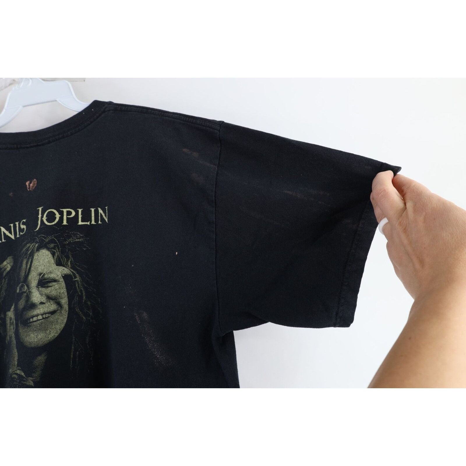 Vintage Vintage Distressed Janis Joplin Standing Nude Band T-Shirt Size US M / EU 48-50 / 2 - 16 Thumbnail