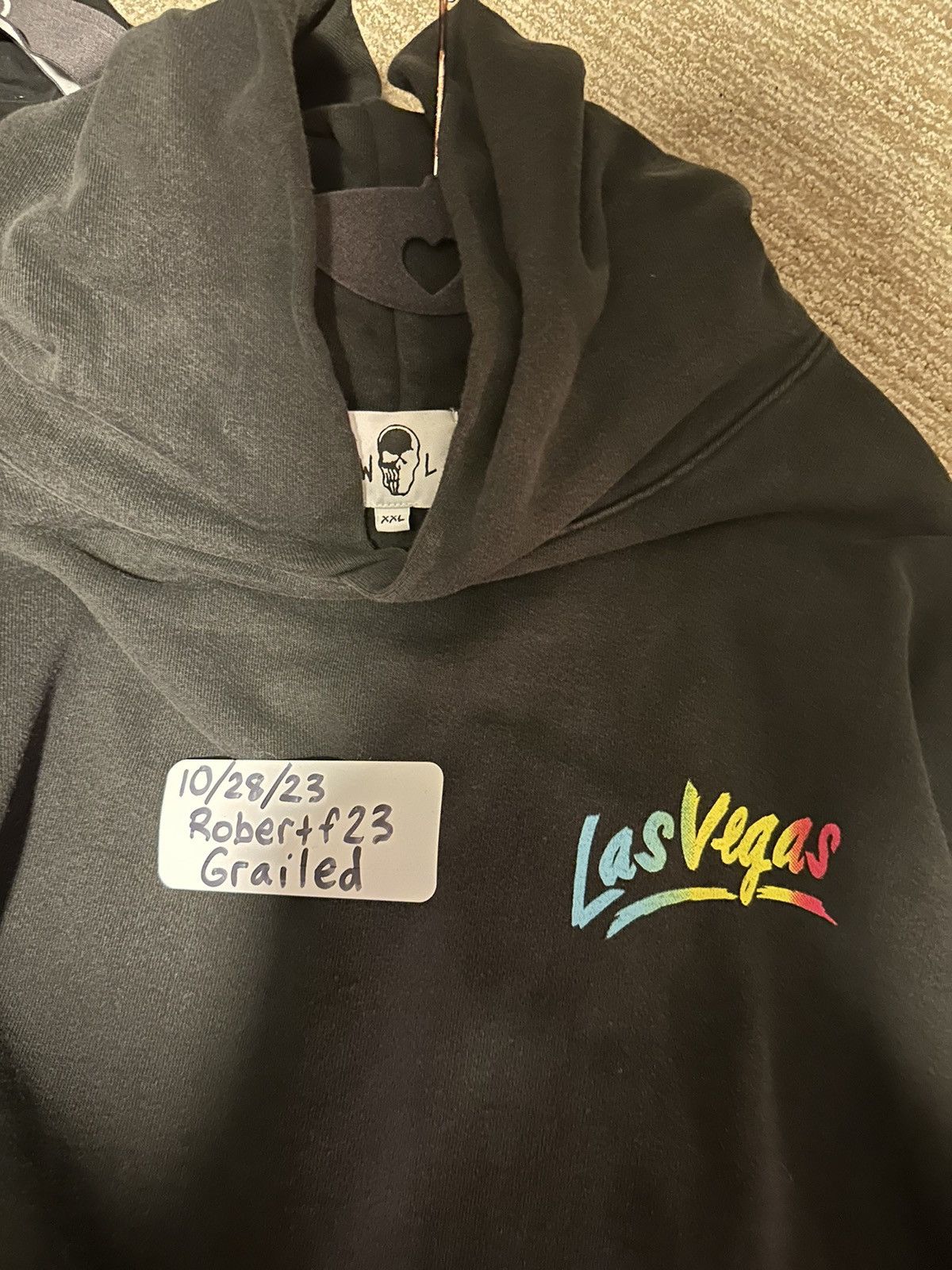Warren Lotas Warren Lotas Las Vegas Hoodie Black XXL Size US XXL / EU 58 / 5 - 6 Thumbnail