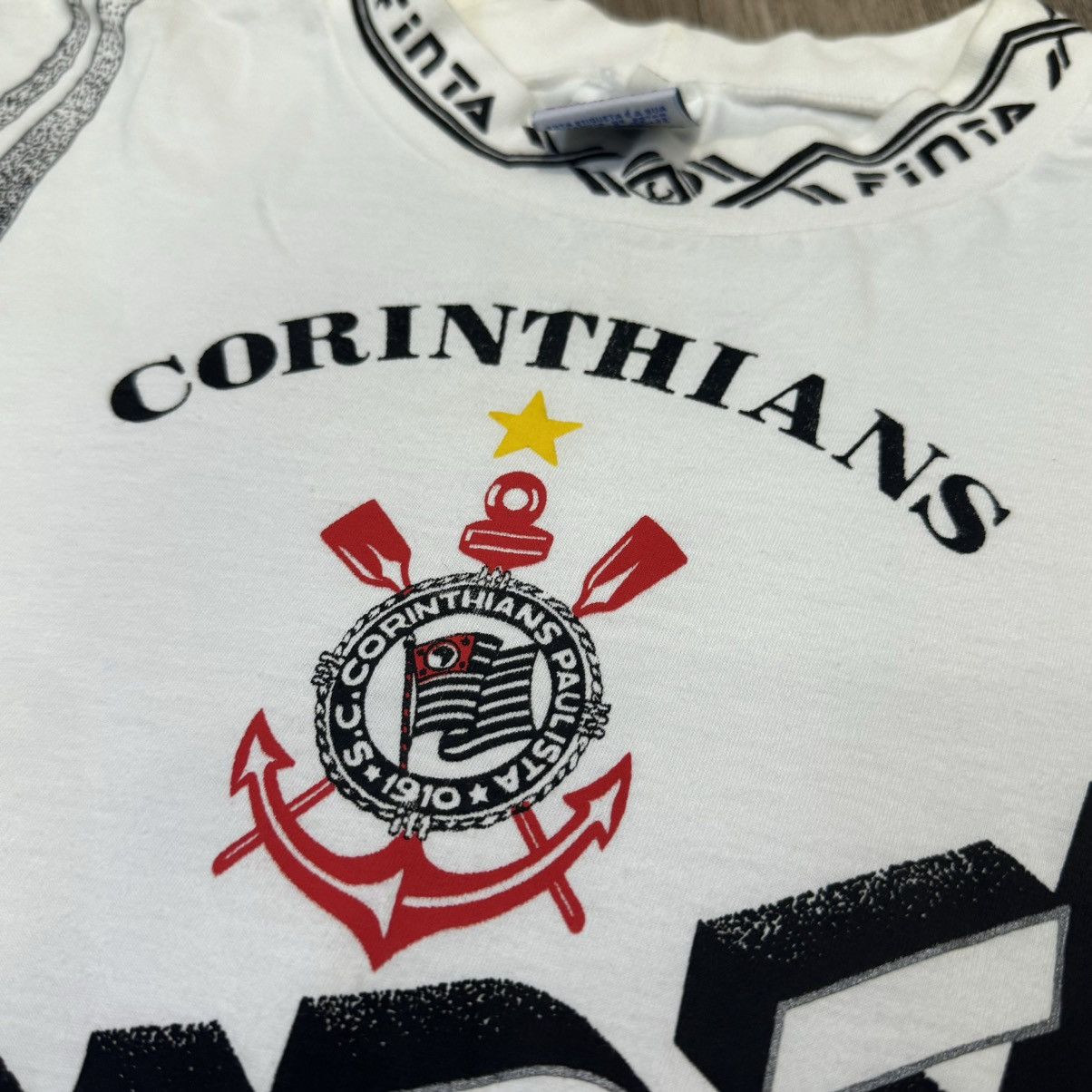 Vintage Corinthians 90s training shirt #11 Size US L / EU 52-54 / 3 - 4 Thumbnail