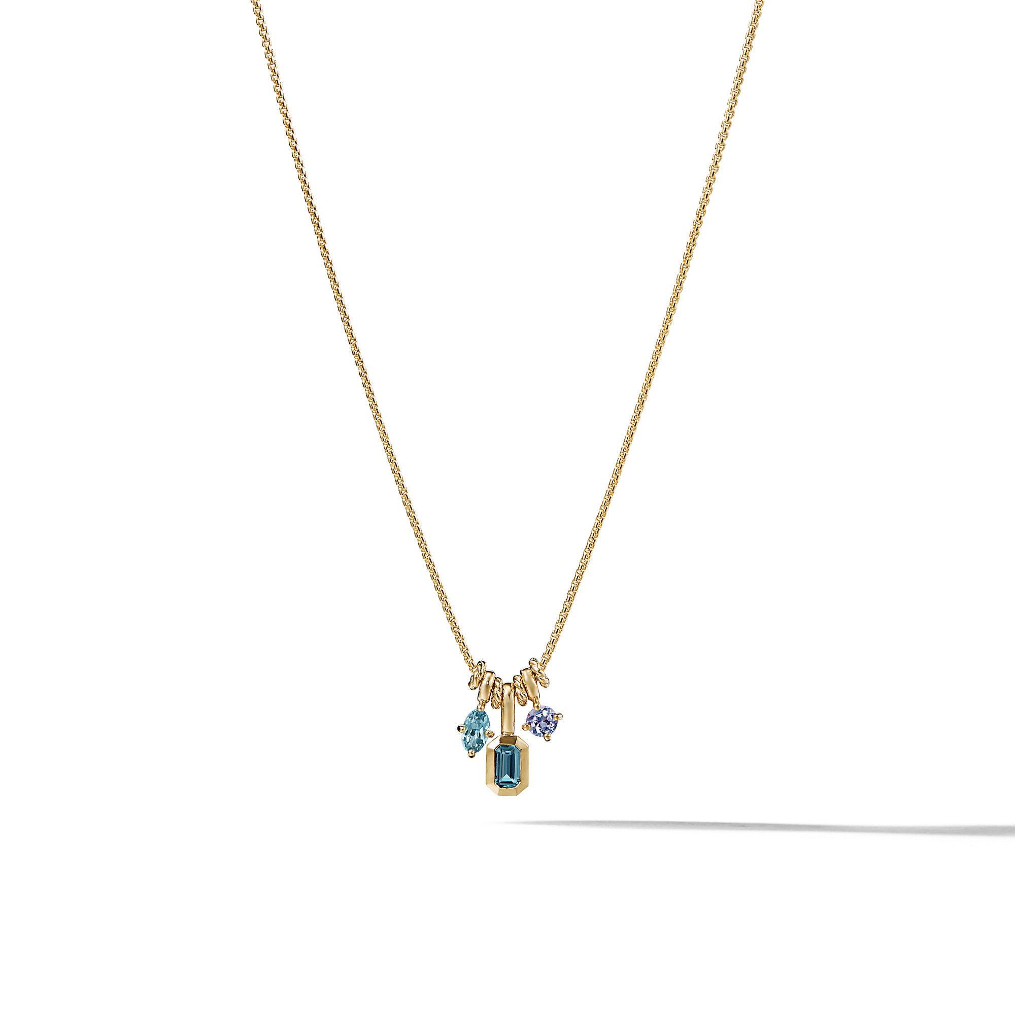 David Yurman o1w1db10426 N13718 Size:7 /Novella Necklace in Golden Size ONE SIZE - 1 Thumbnail