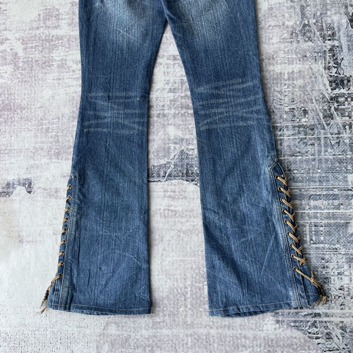 Beauty Beast Vintage Cook Jeans Spiral Cut Flare LGB Style Jeans Size US 28 / EU 44 - 5 Thumbnail
