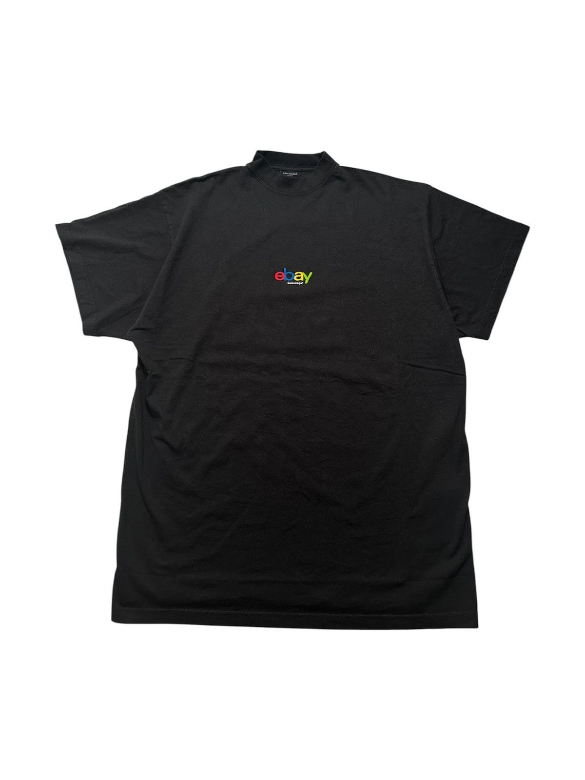 Balenciaga Balenciaga x eBay W24 logo shirt black Sz1 NEW Size US S / EU 44-46 / 1 - 1 Thumbnail