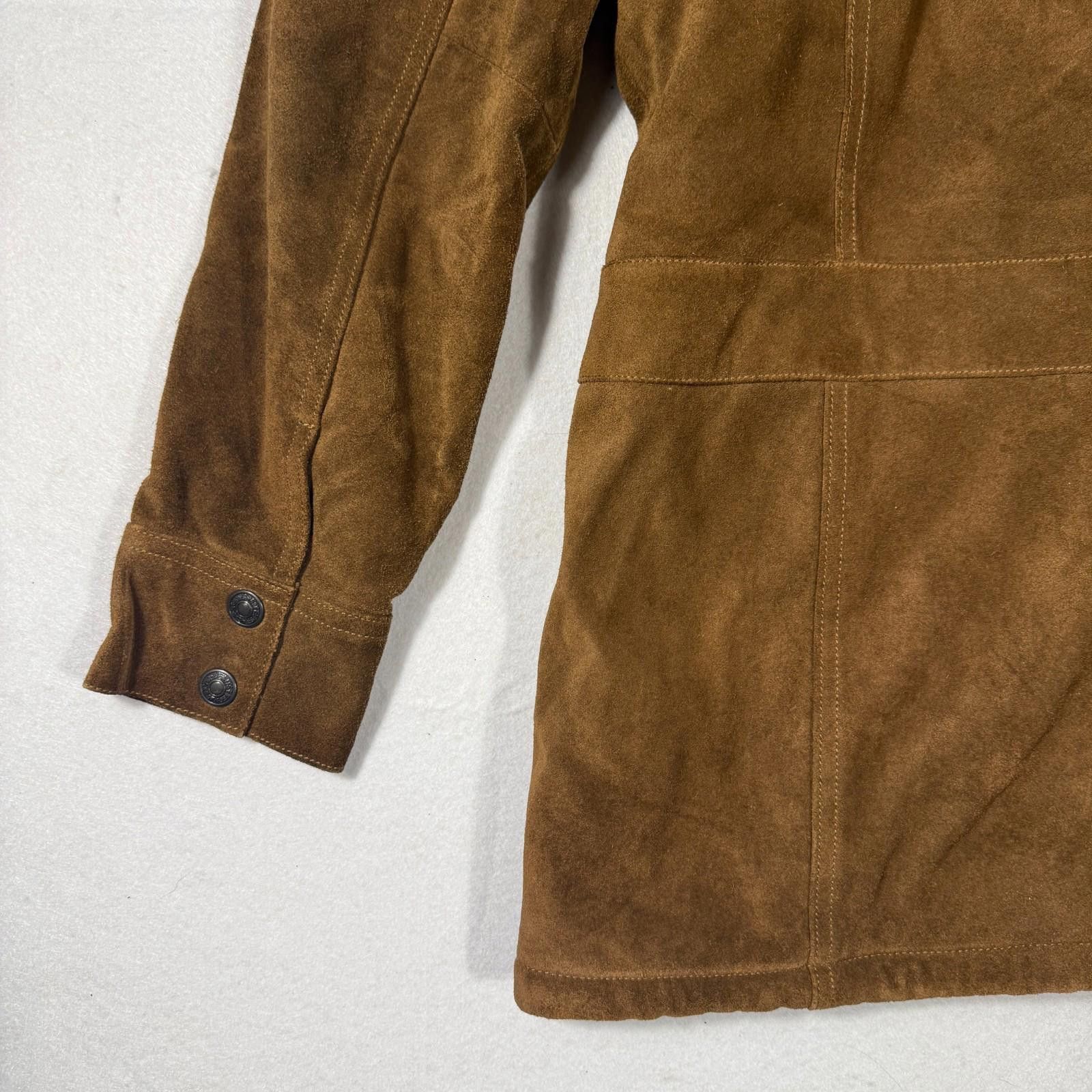 Gap GAP Y2K Genuine Suede Sherpa Jacket Coat Women Size Small Size S / US 4 / IT 40 - 8 Thumbnail