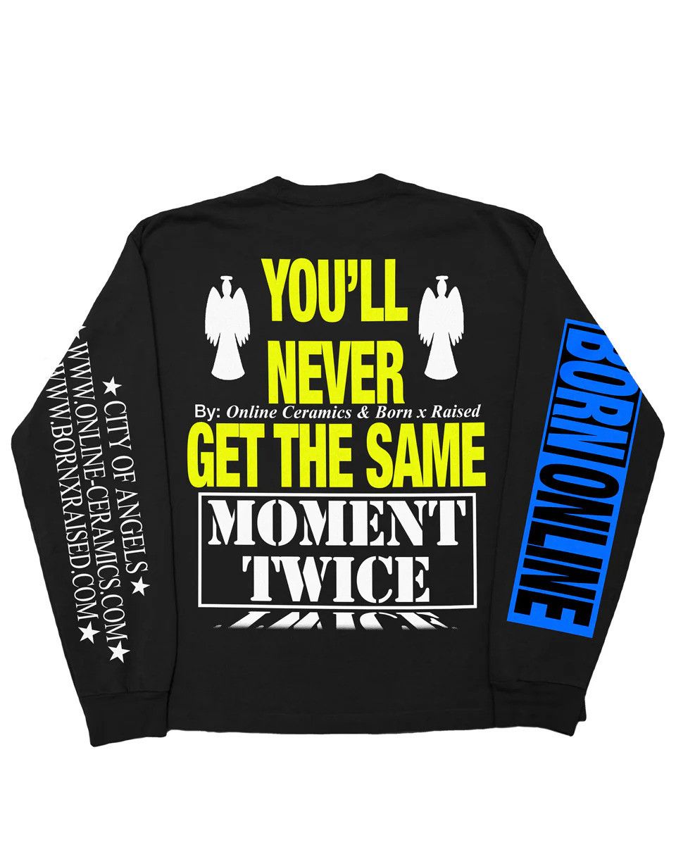 Born X Raised × Online Ceramics Born x Raised x Online Ceramics "Same Moment" LS T-Shirt Size US L / EU 52-54 / 3 - 2 Thumbnail