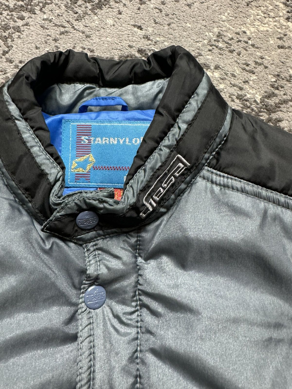 Diesel × Japanese Brand × Vintage Vintage Y2K Diesel Starnylon Metal Motorcycle Opium Bomber Size US S / EU 44-46 / 1 - 4 Thumbnail