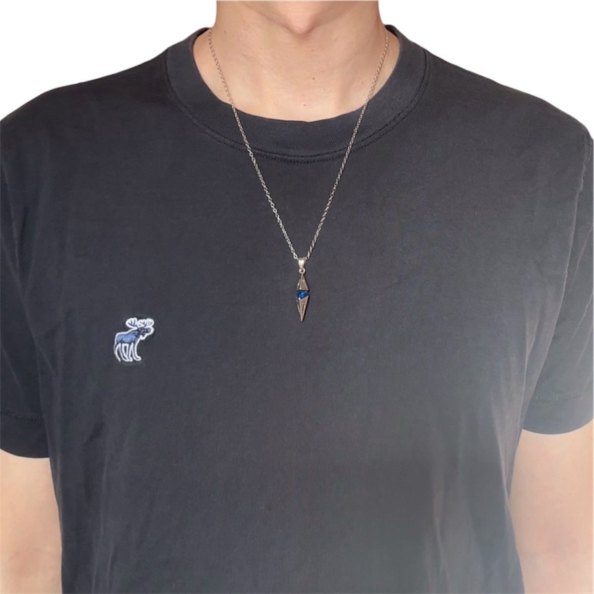 Other Geometric Rhombus Pendant Necklace for Men Women Size ONE SIZE - 6 Thumbnail