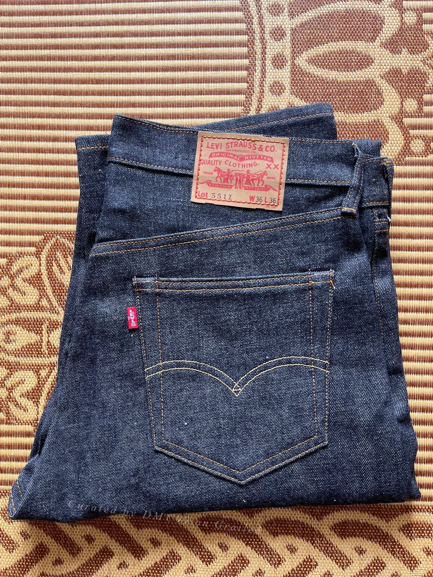 Levi's Vintage Clothing Levi's LVC J22 551Z Denim Jeans Size US 36 / EU 52 - 1 Thumbnail