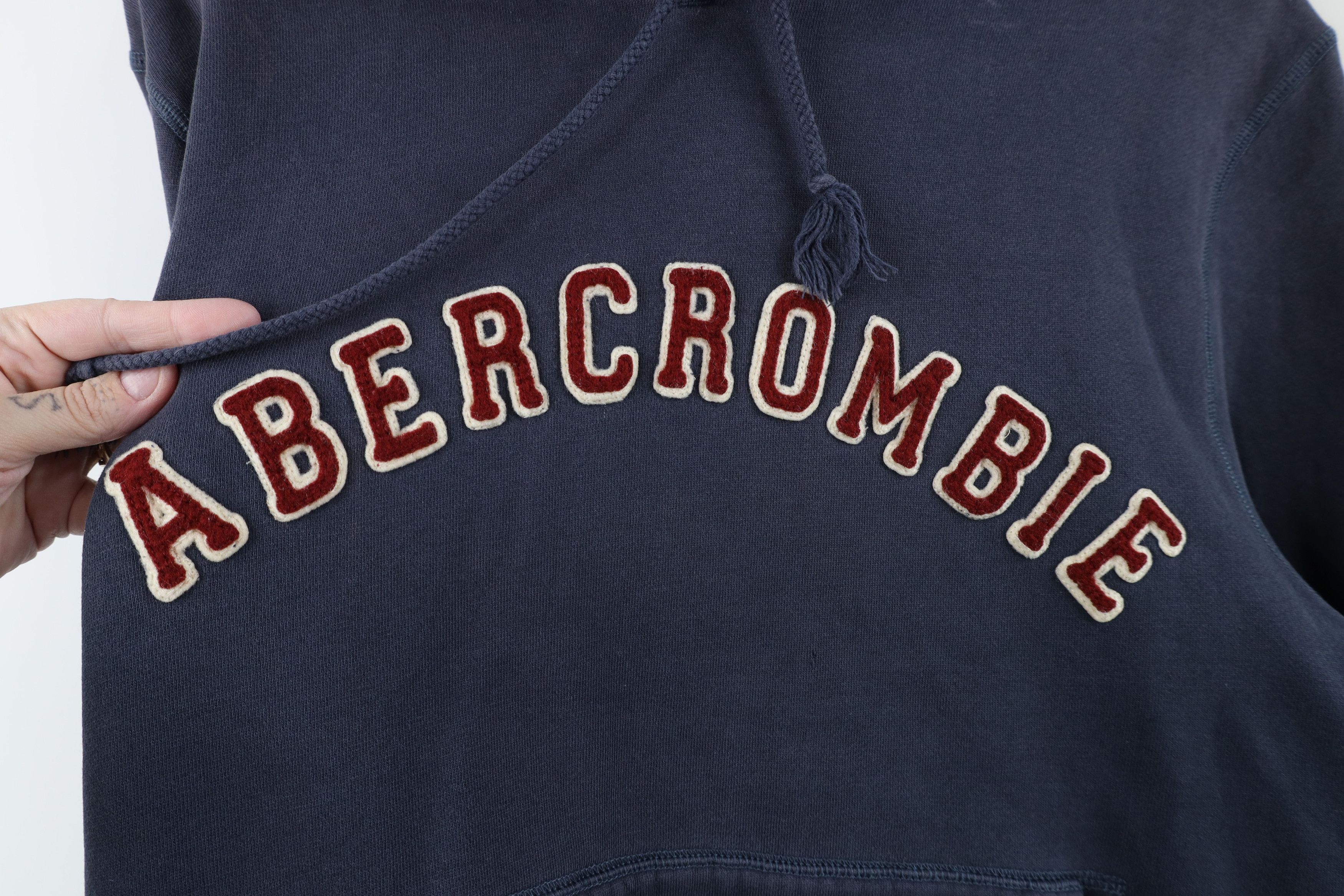 Abercrombie & Fitch Vintage 90s Y2K Abercrombie & Fitch Spell Heavyweight Hoodie Size US S / EU 44-46 / 1 - 10 Thumbnail