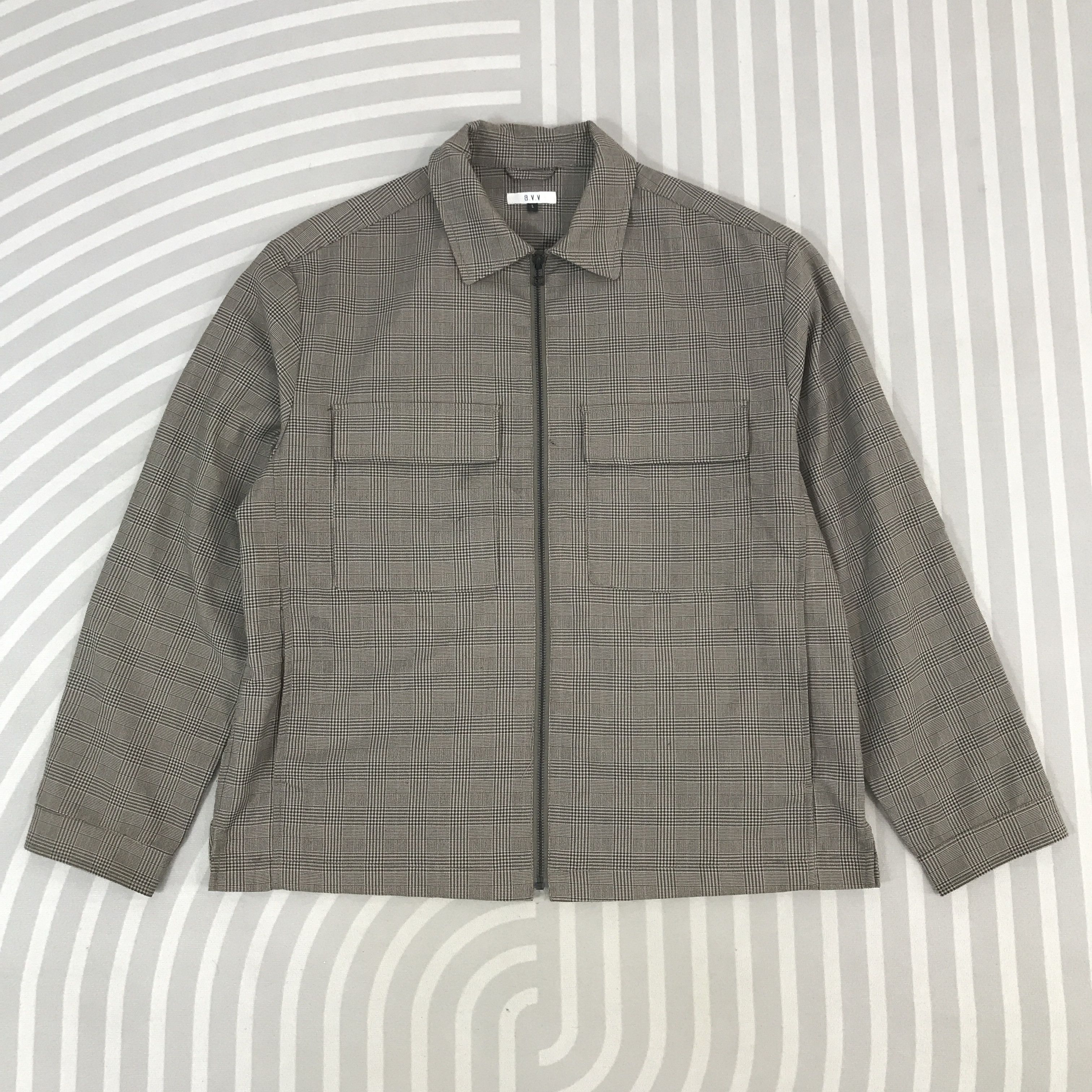 Japanese Brand Vintage A.V.V Japanese Tartan Skull Design Jacket Size US L / EU 52-54 / 3 - 2 Thumbnail