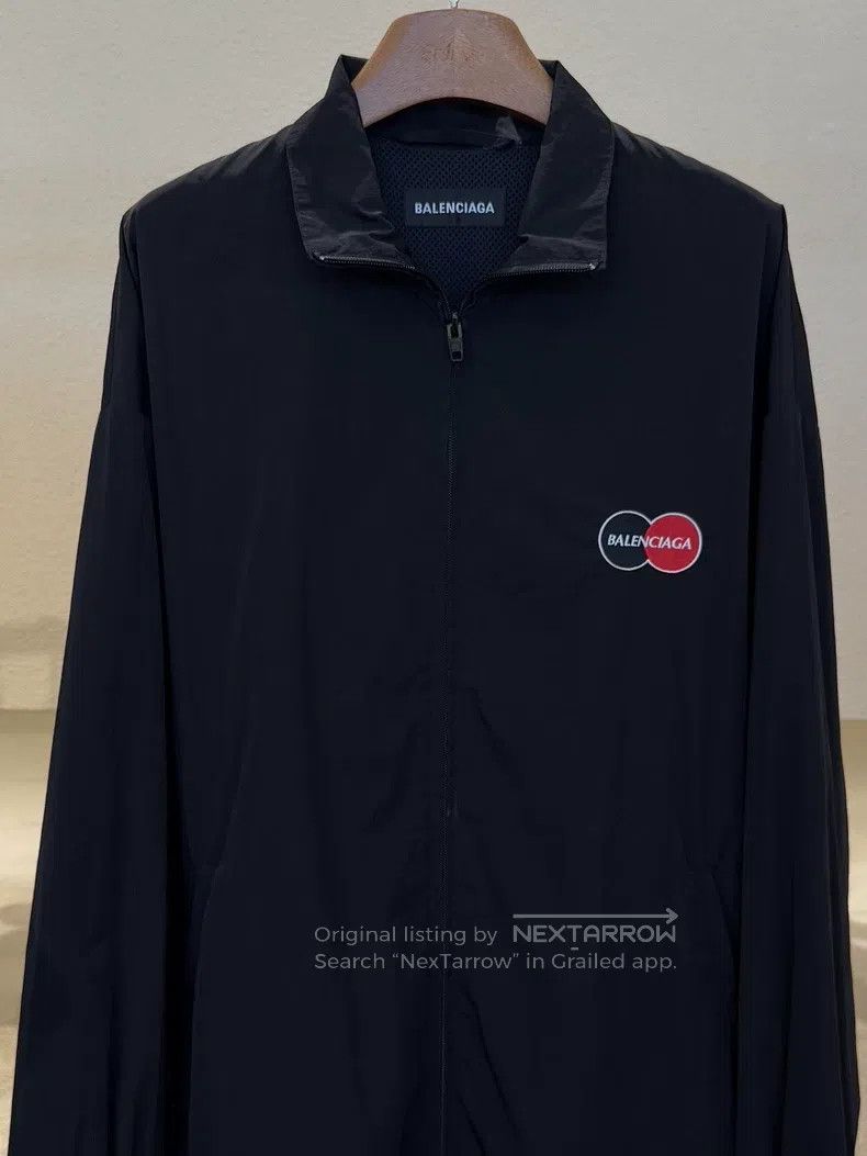 Balenciaga Balenciaga High Neck Nylon Jacket Coat Black Size US S / EU 44-46 / 1 - 4 Thumbnail