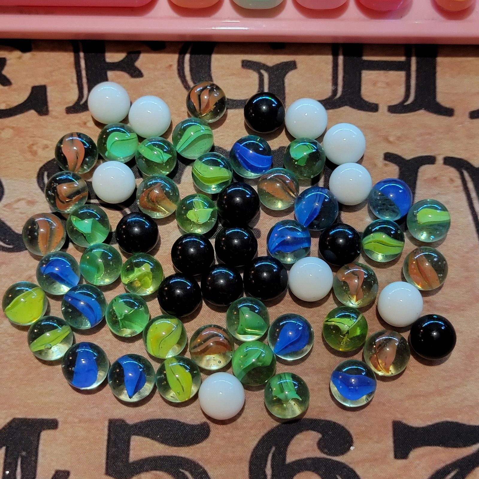 Other Bag of 59 Glass Marbles Size ONE SIZE - 1 Thumbnail