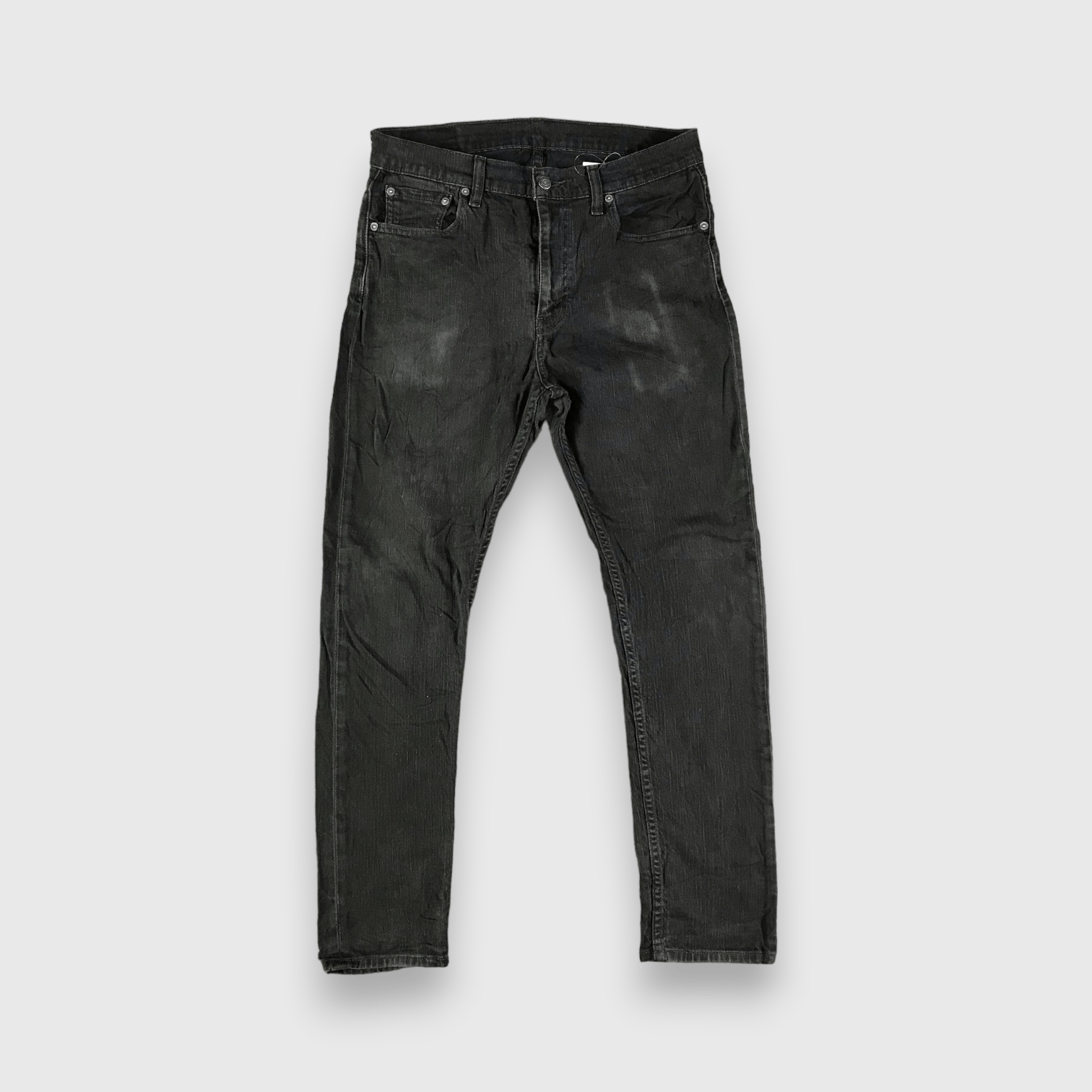 Levi's Vintage Faded Black Levis Jeans-J3096 Size US 33 - 1 Thumbnail
